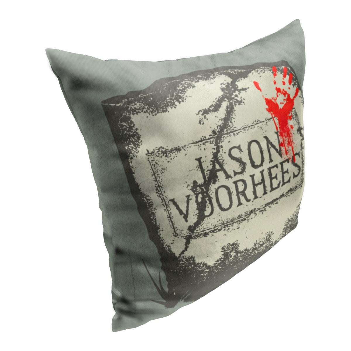 Warner Brothers Friday the 13th Voorhees Grave 18 Inch Throw Pillow