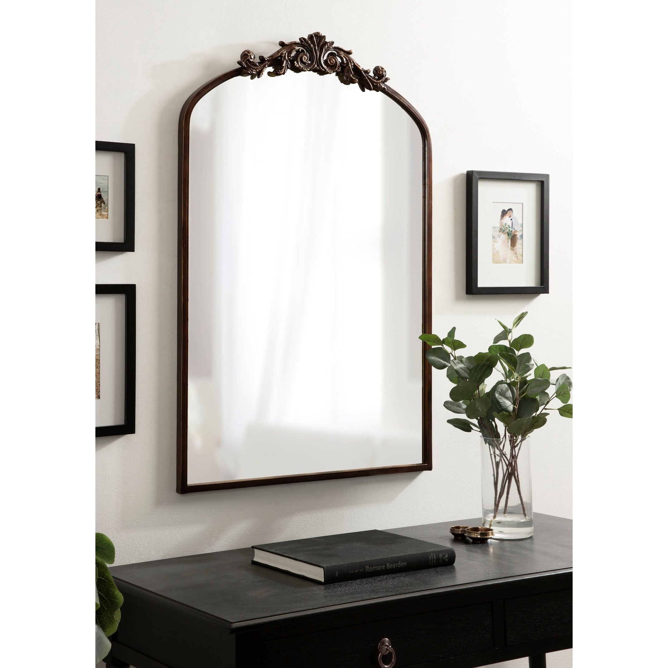 Kate and Laurel Arendahl Traditional Baroque Arch Wall Mirror