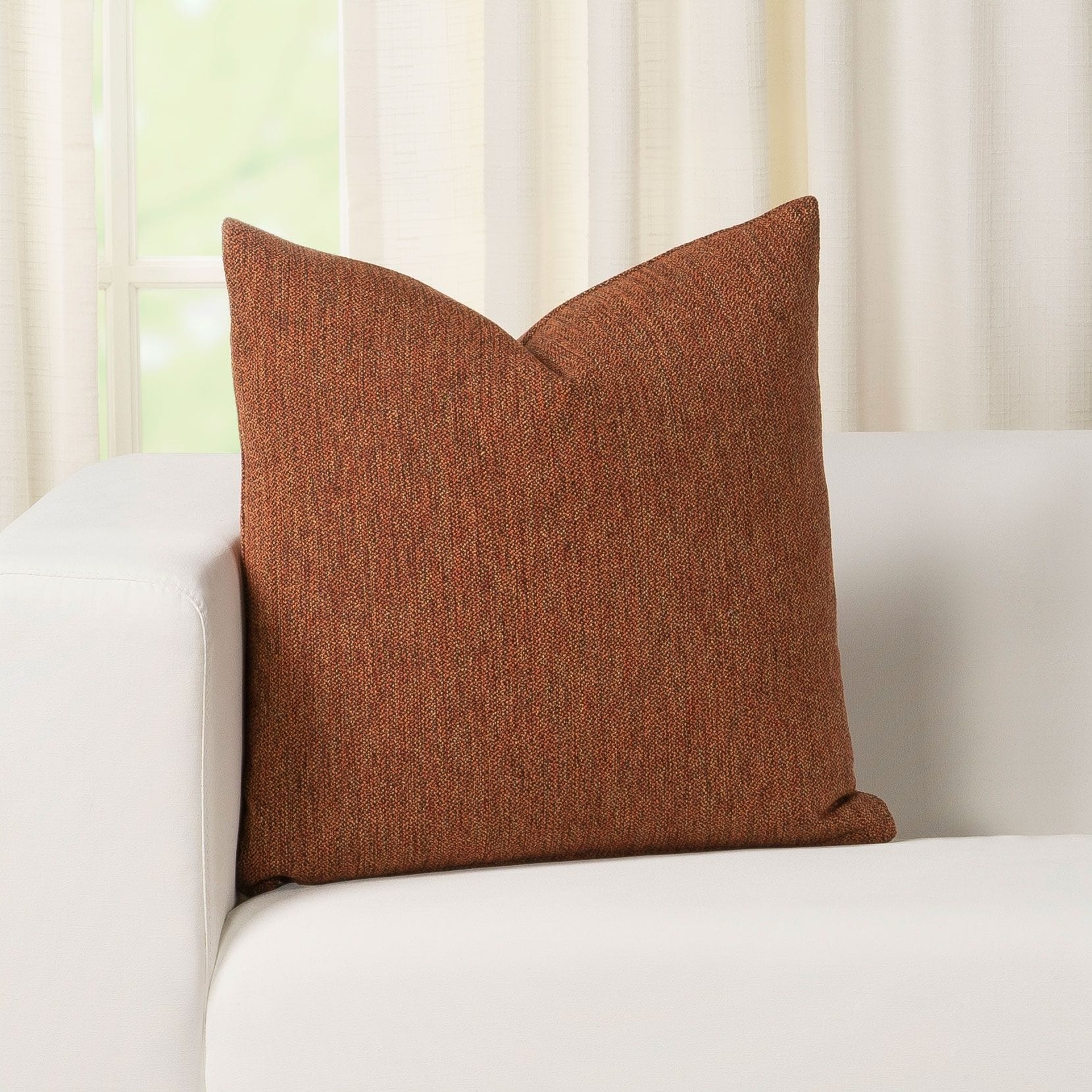 Thicket Earthy Throw Pillow