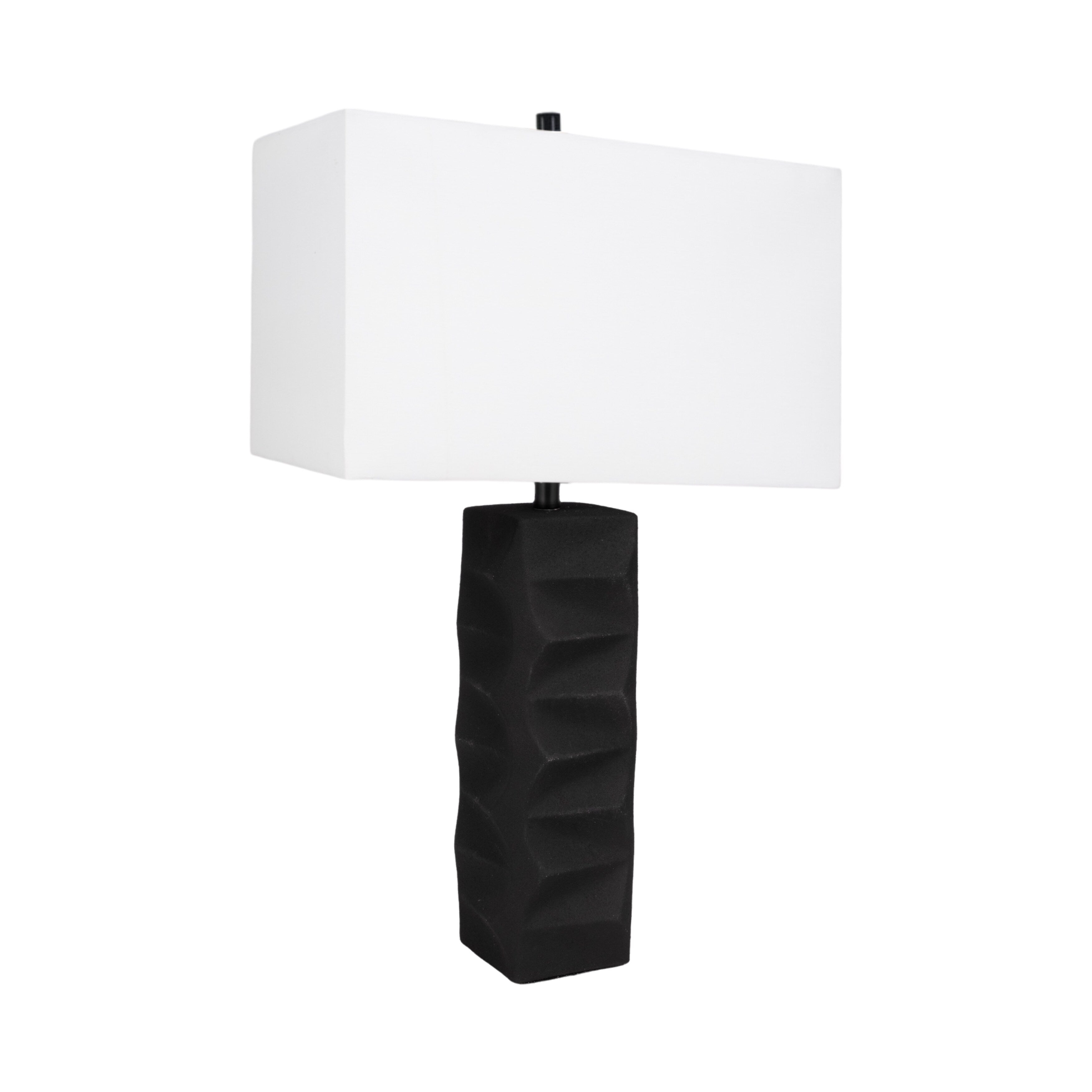 Sagebrook Home 31 Tall Contemporary Table Lamp, Perfect for Decor - 19 x 10 x 31