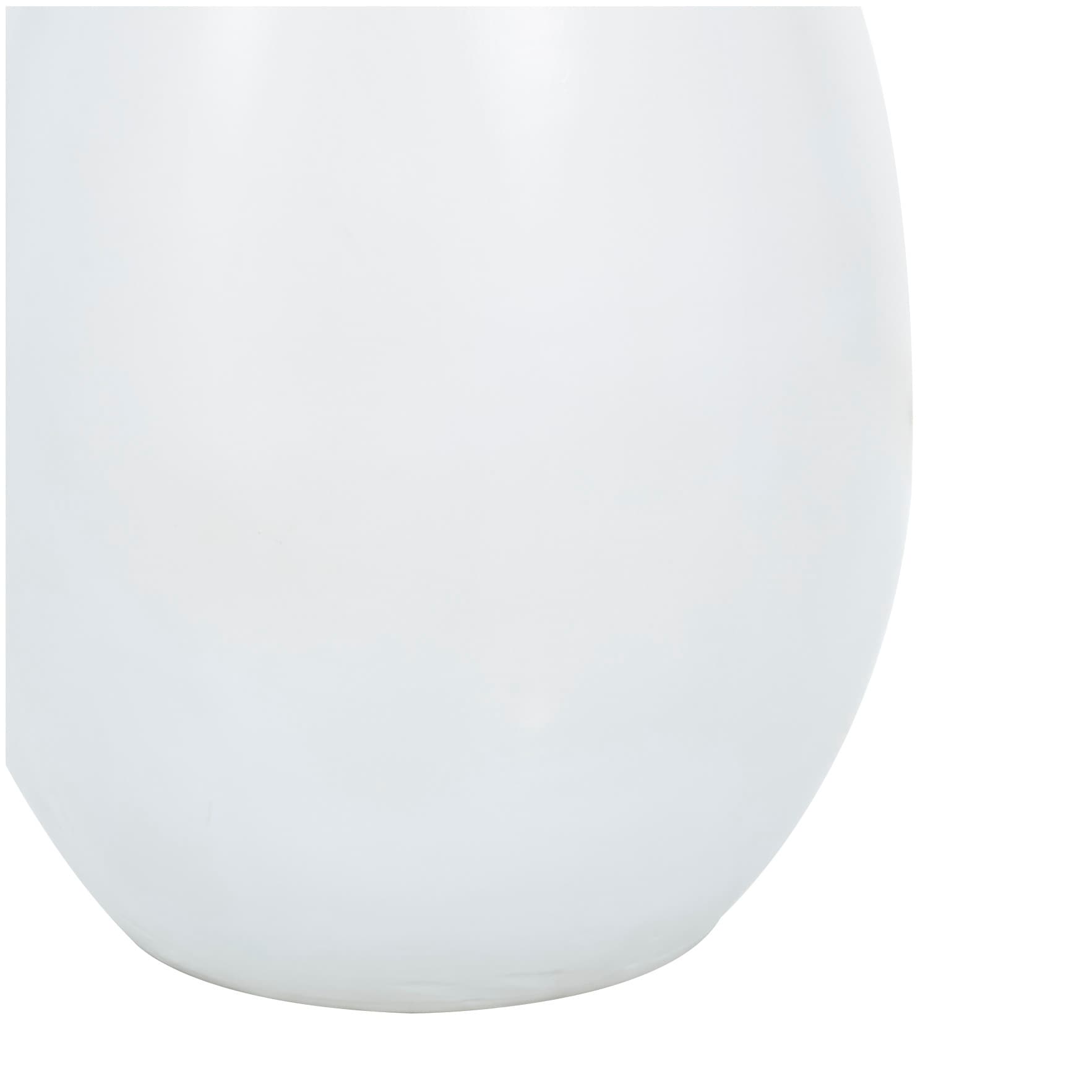 White or Black Ceramic Minimalistic Floor Vase