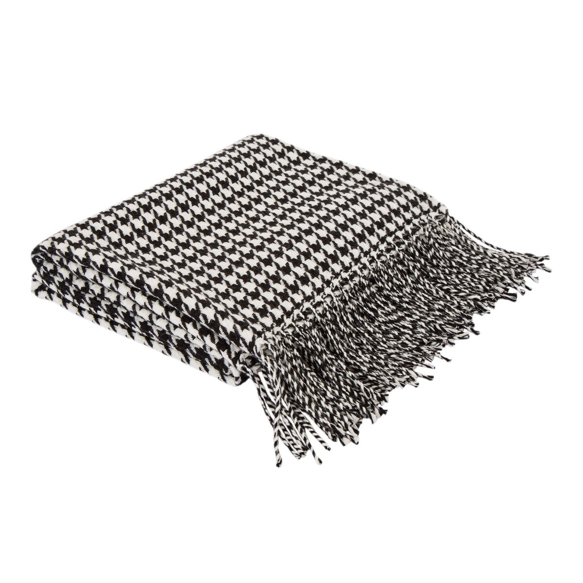 Glitzhome 50 x 60 Plaid Woven Acrylic 400g Christmas Blanket