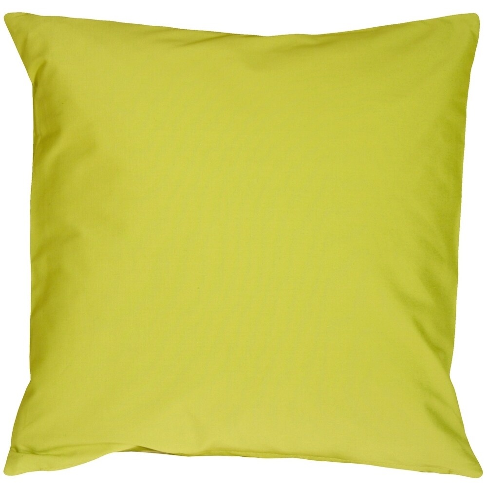 Caravan Cotton 16x16 Throw Pillow with Polyfill Insert