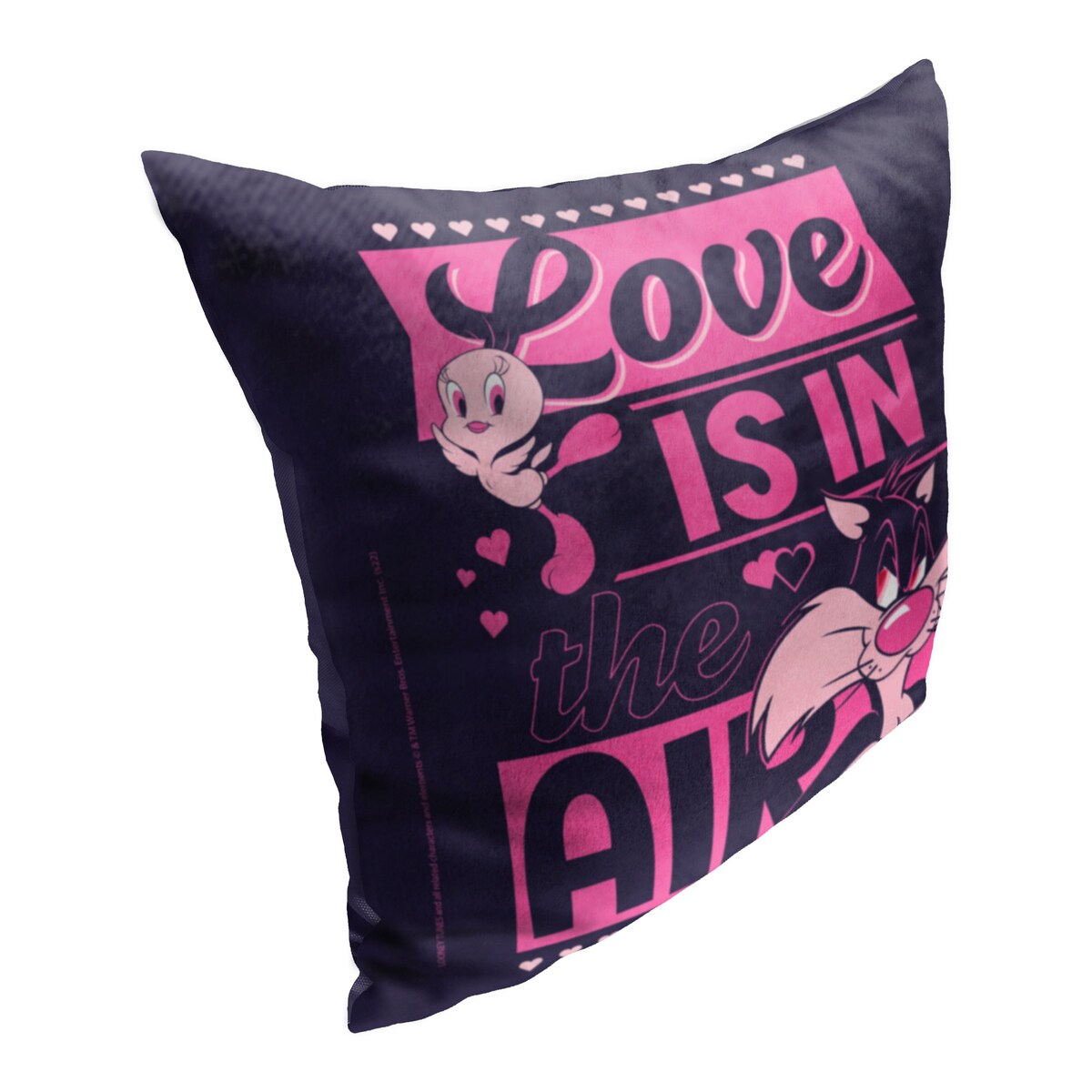 Warner Brothers Looney Tunes Love Is In The Air 18 Inch Throw Pillow