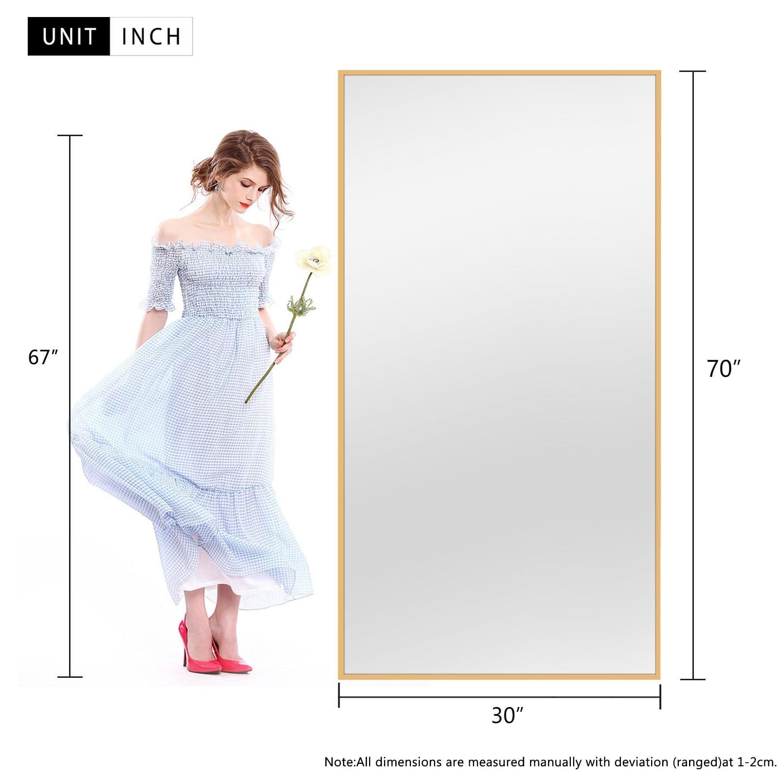 Oversized & Large Full Length Wall Mirror