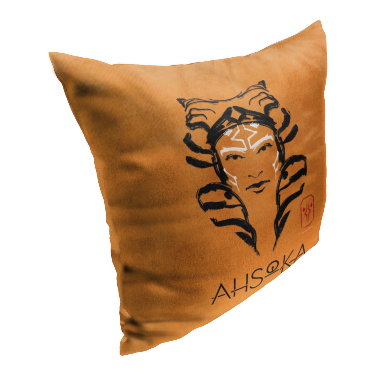 Star Wars Ahsoka Brushstroke Ahsoka Printed Throw Pillow