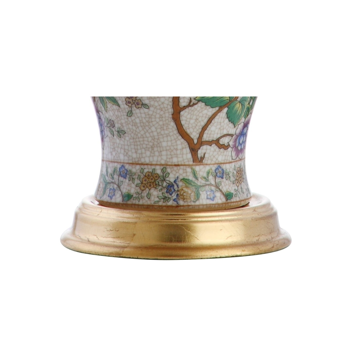 Grace 24 Floral LED Table Lamp, Multi/Brass by JONATHAN Y