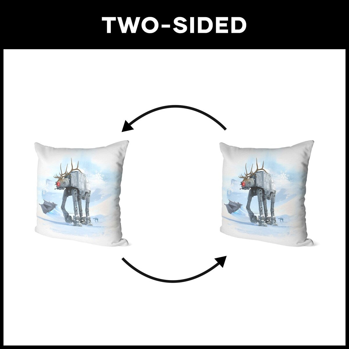 Disney Star Wars Classic Reindeer Walker 18 Inch Throw Pillow