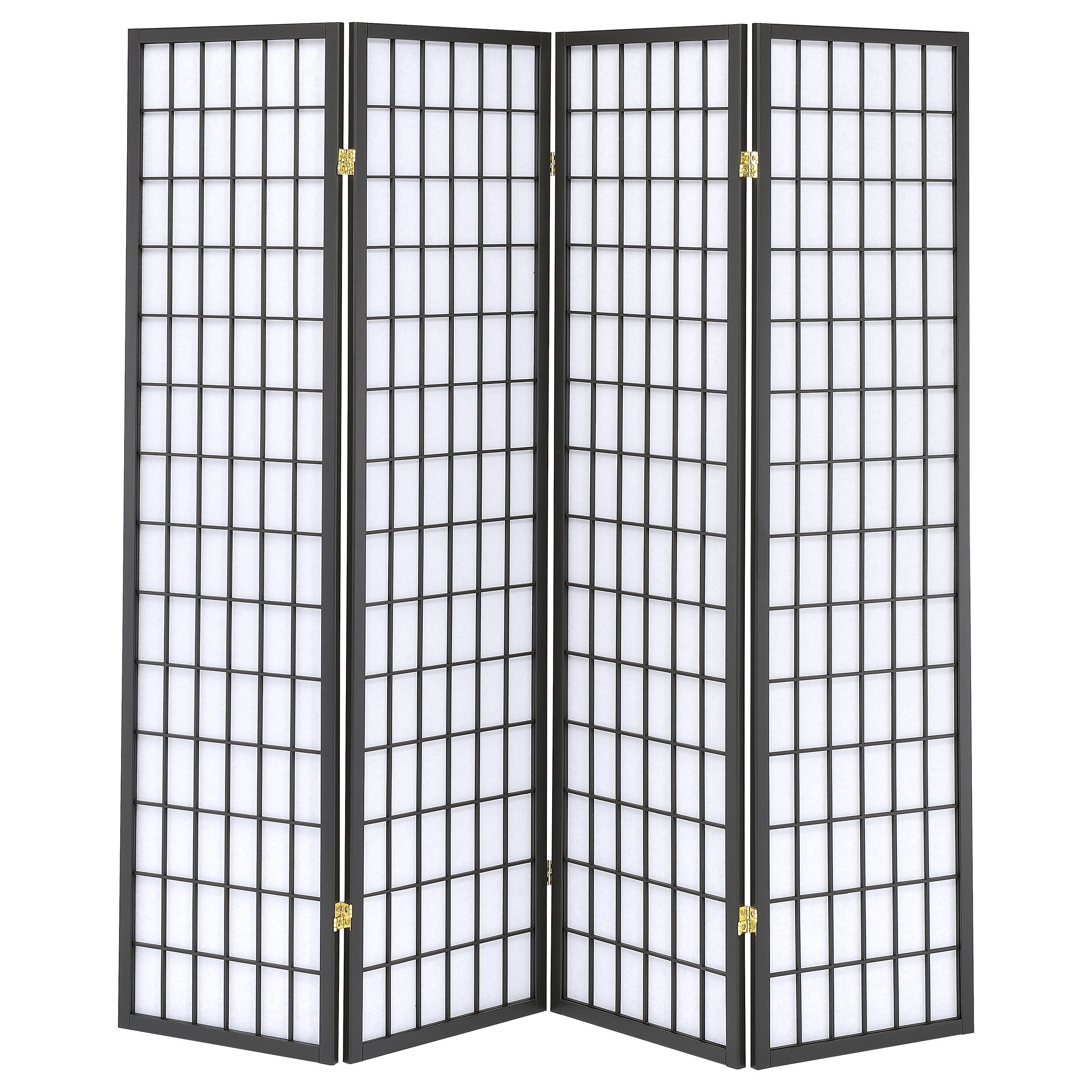 Roberto 4-Panel Room Divider Folding Shoji Screen