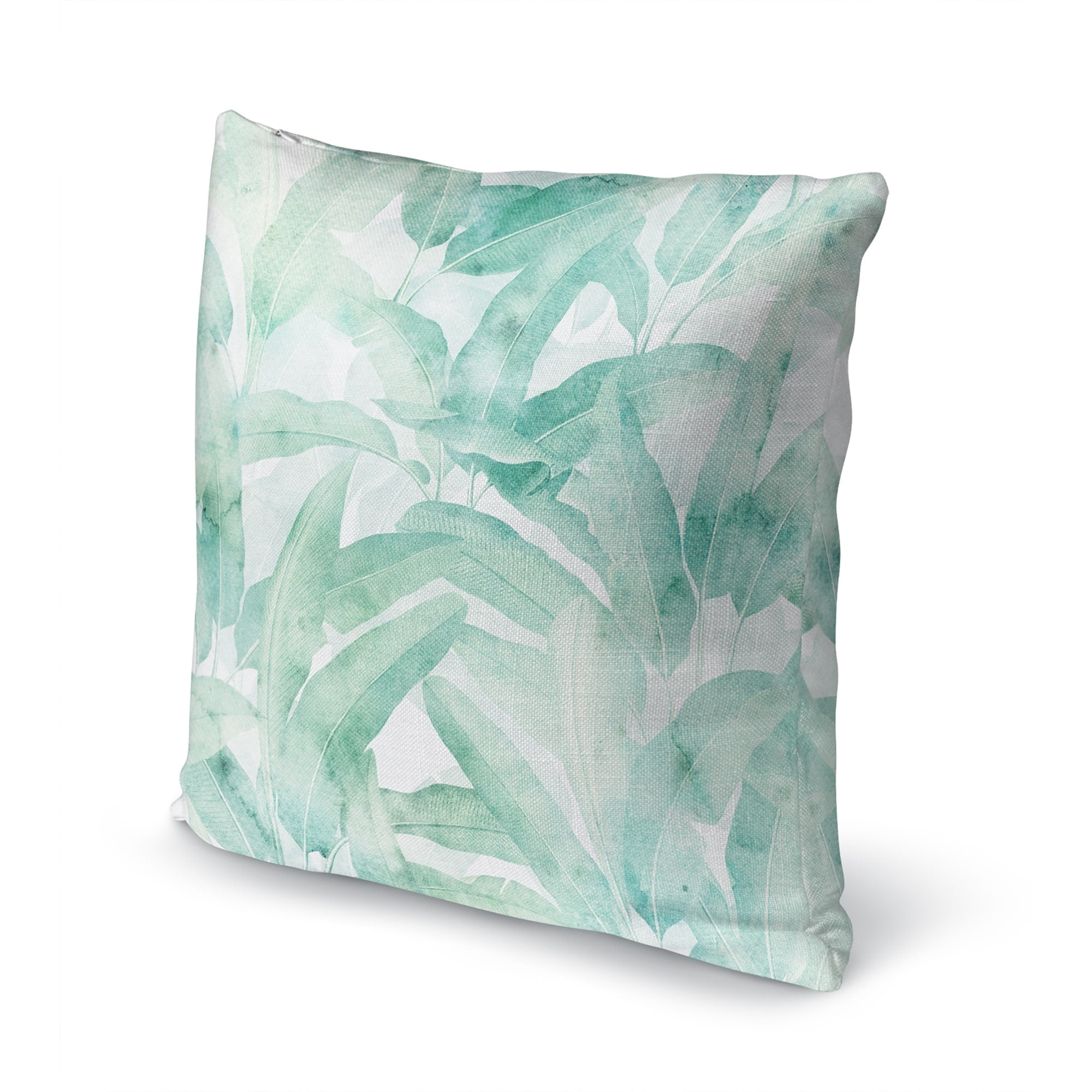 MUSA AQUA GREEN Accent Pillow By Marina Gutierrez