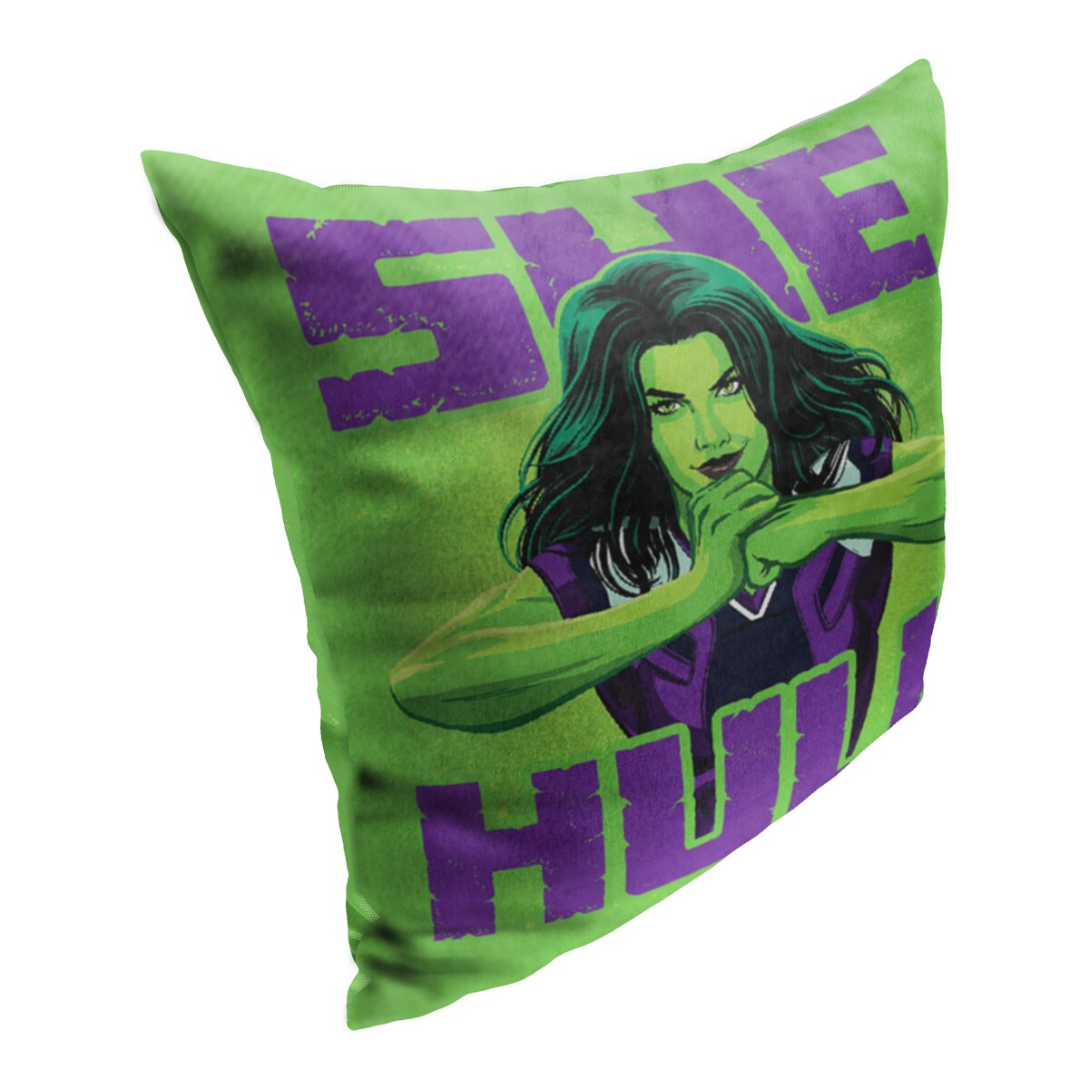 Marvel She Hulk She Hulk Smash 18 Inch Throw Pillow