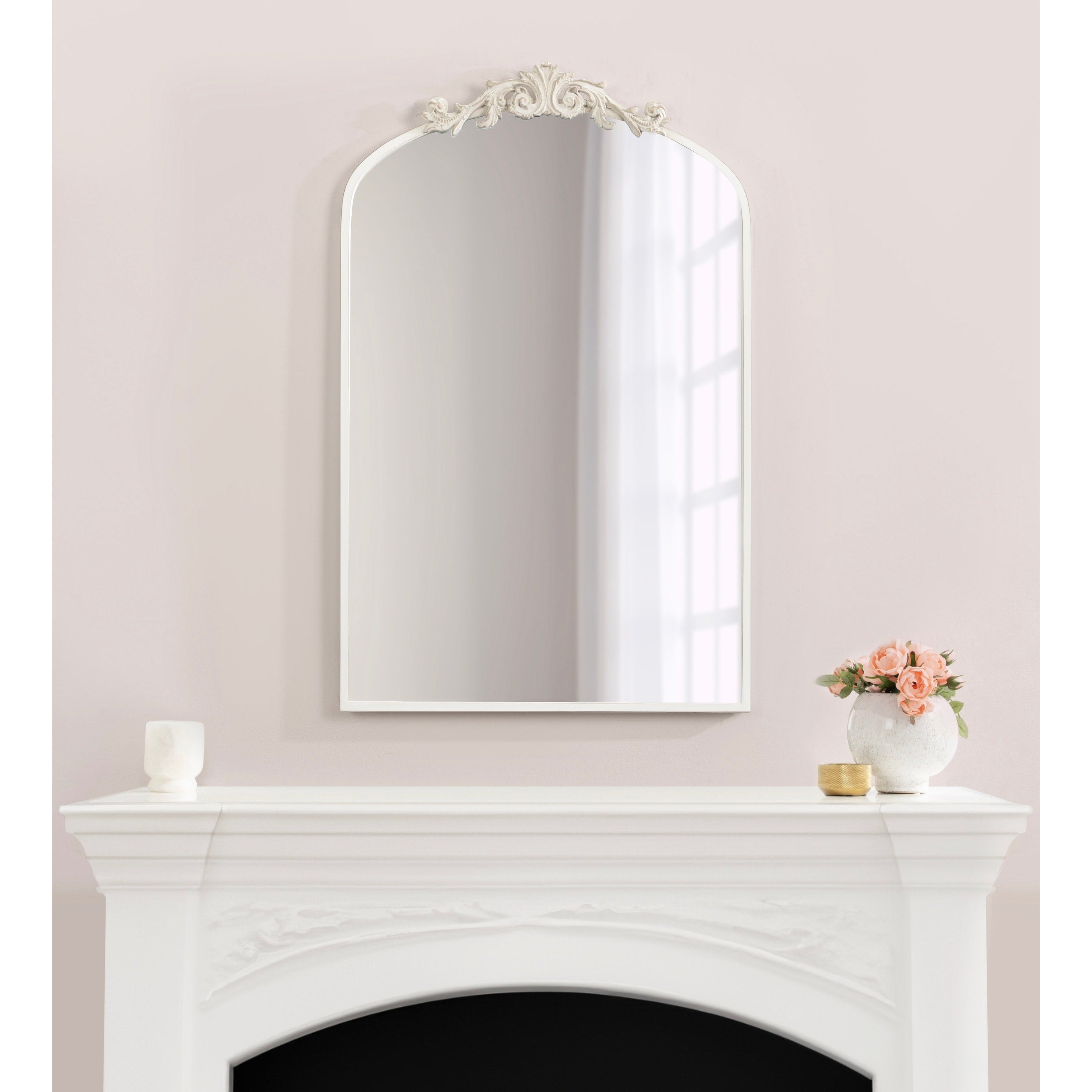 Kate and Laurel Arendahl Traditional Baroque Arch Wall Mirror