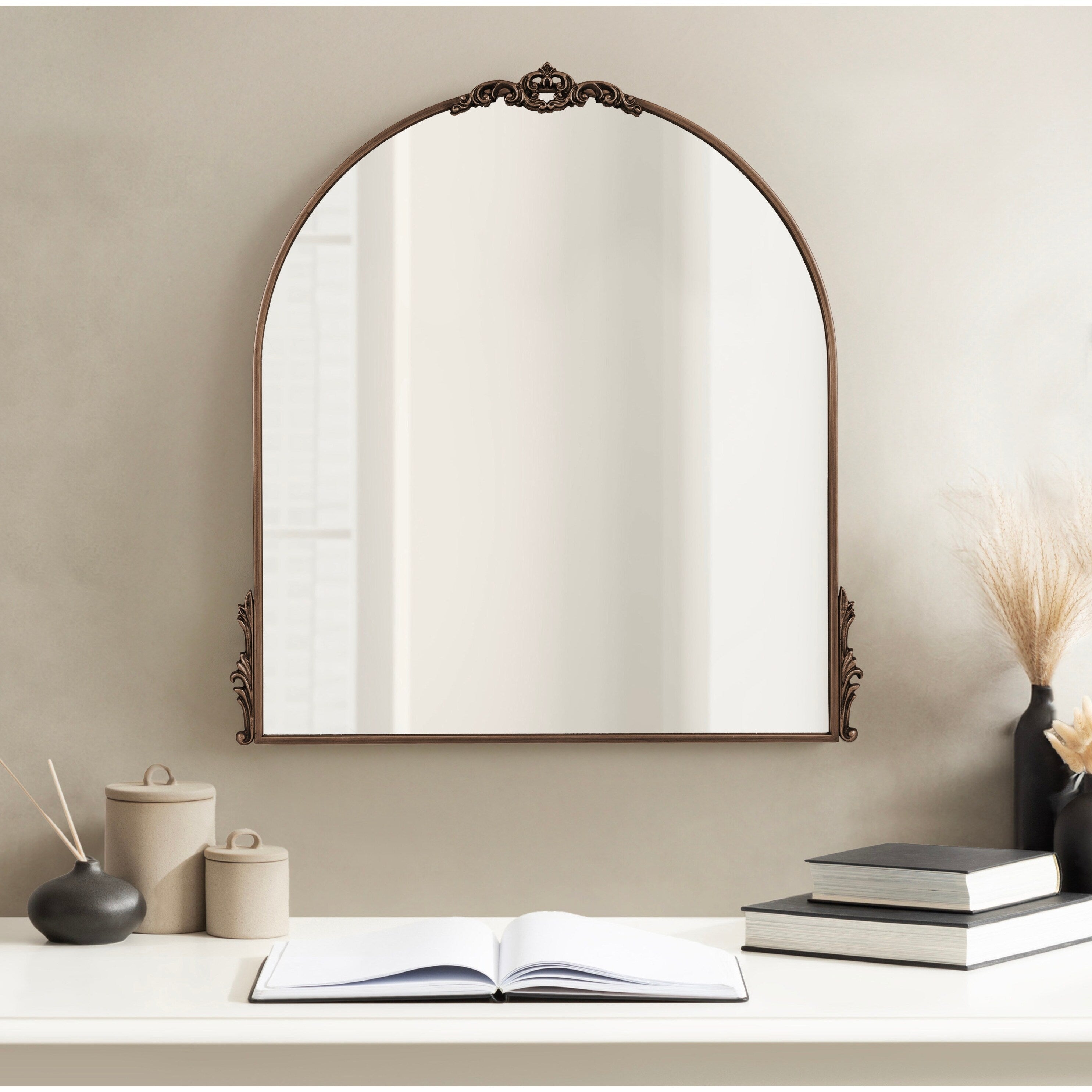 Kate and Laurel Myrcelle Decorative Framed Wall Mirror