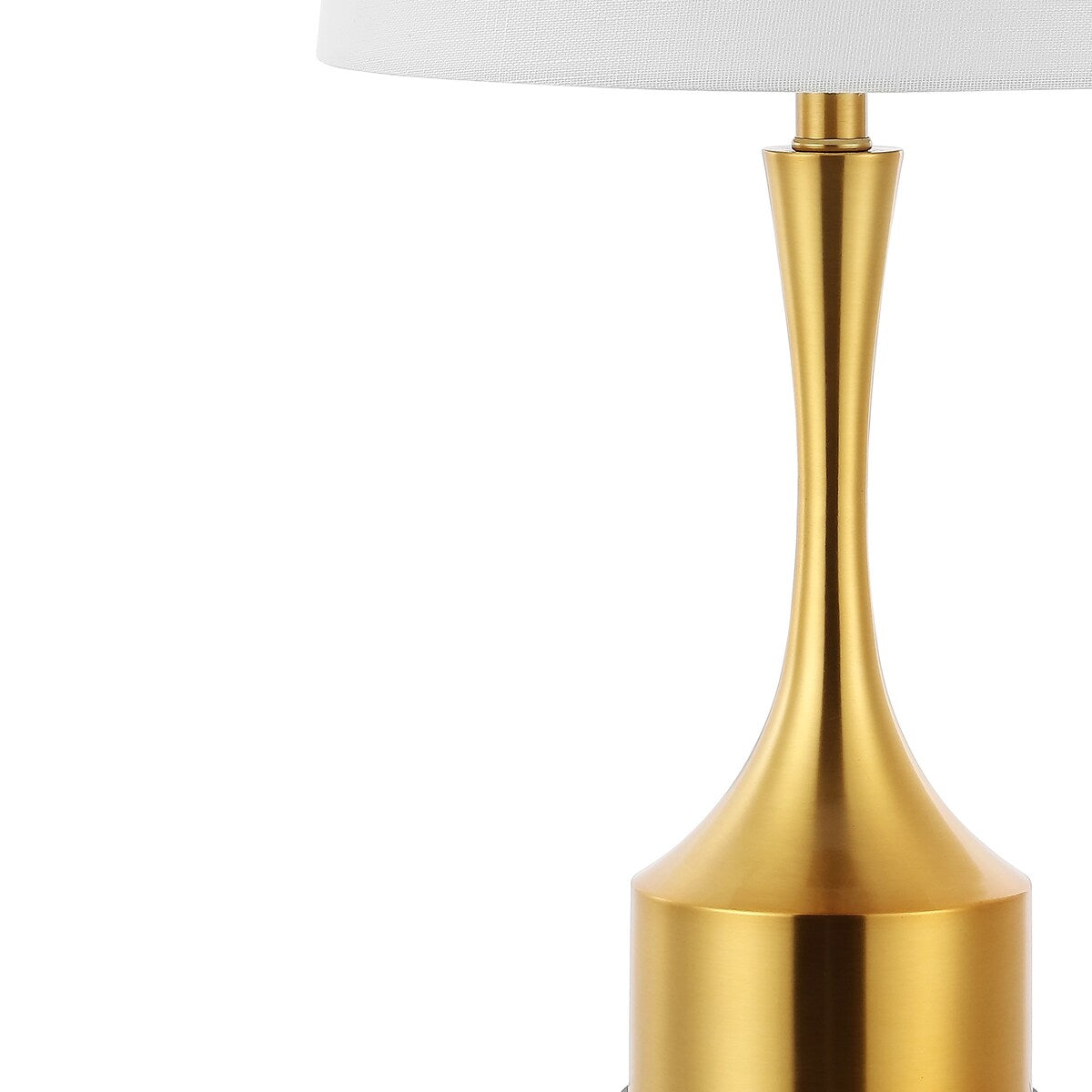 Colton 26 Classic French Country Iron LED Table Lamp with USB Charging Port, Brass Gold (Set of 2) by JONATHAN Y