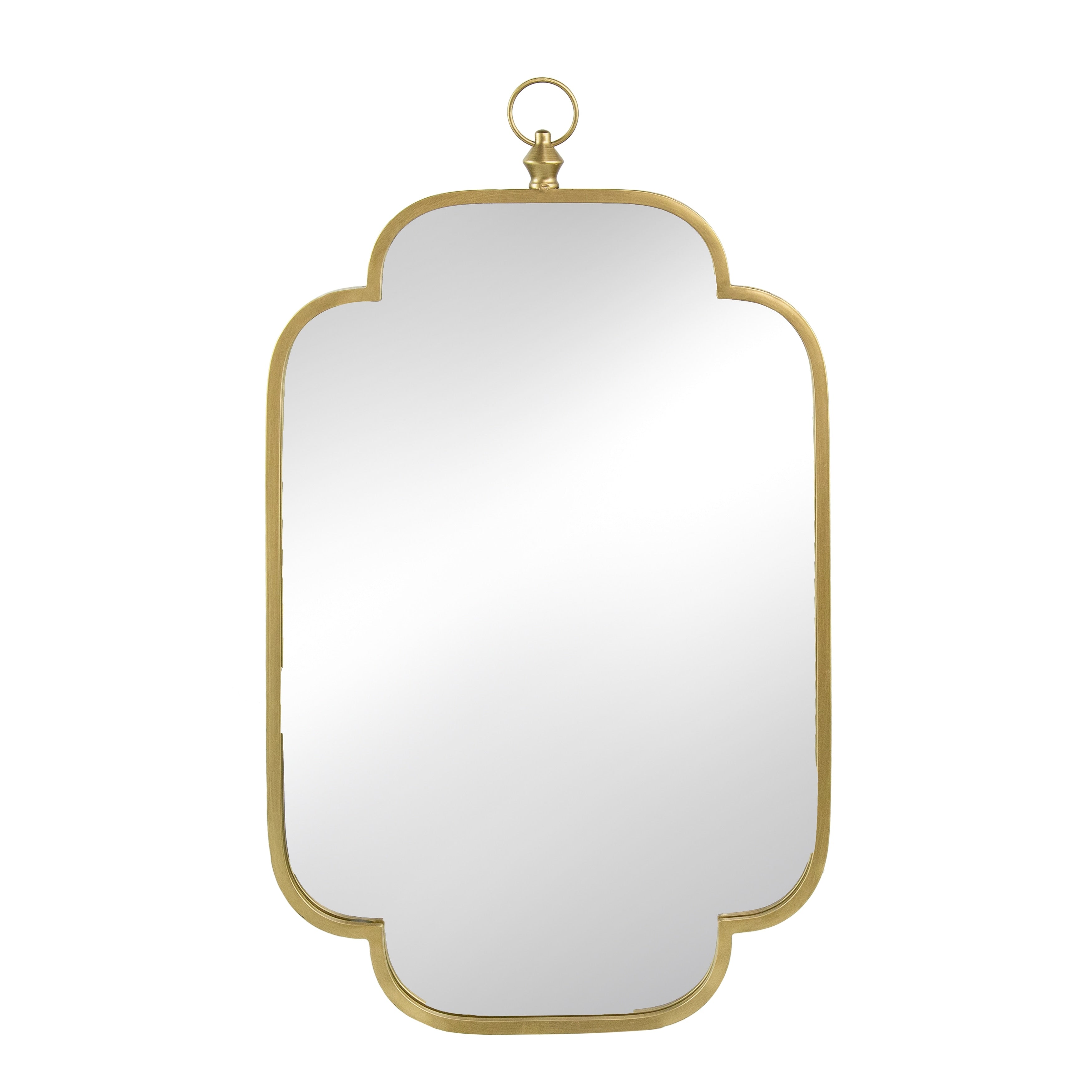 A&B Home Adaline Metal Wall Mirror - Champagne