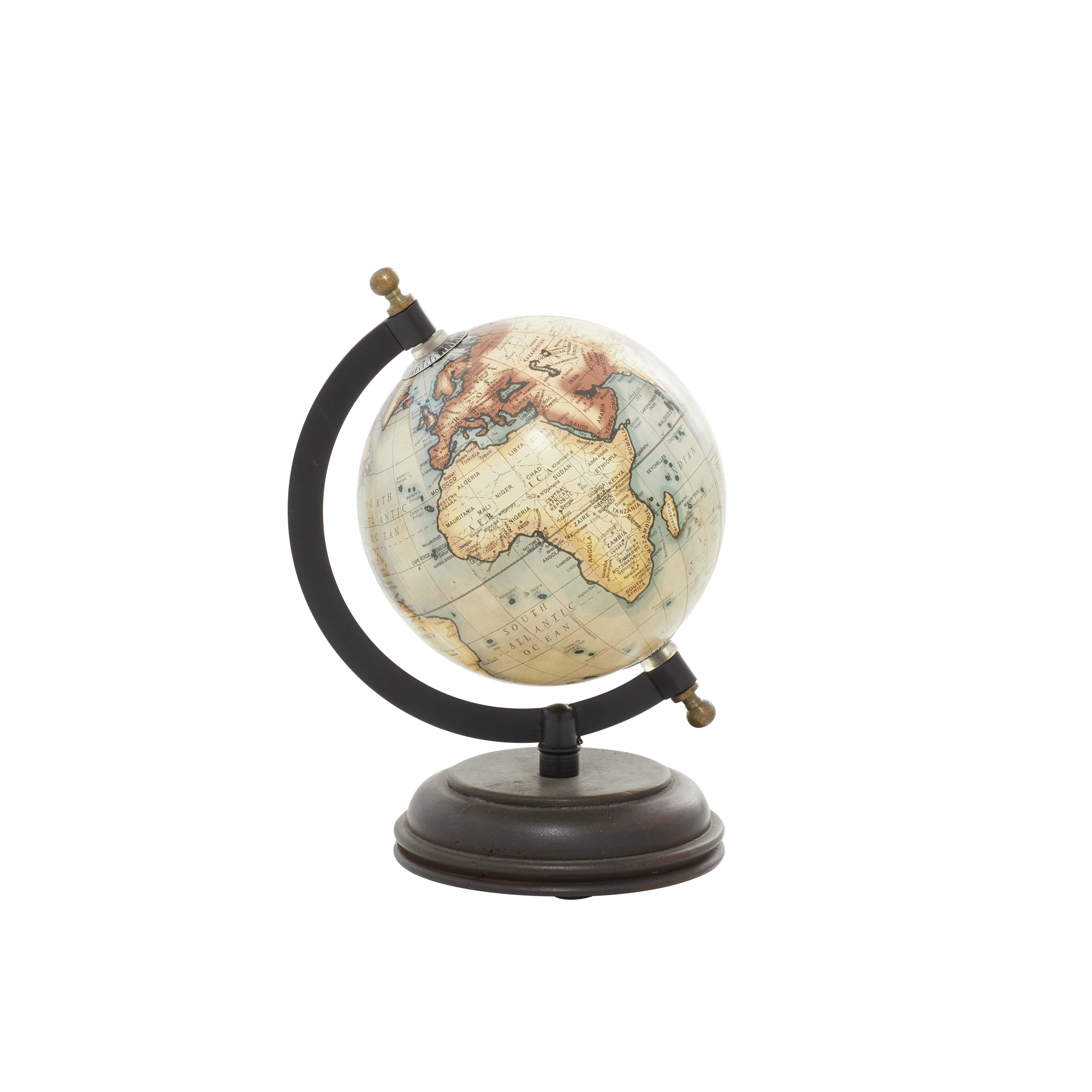 Wood Rustic Globe