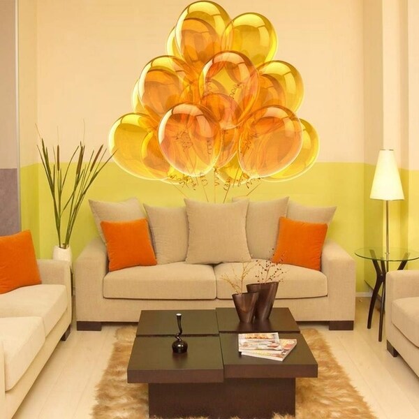 Balloons Party Full Color Wall Decal Sticker FRST Size 40x40