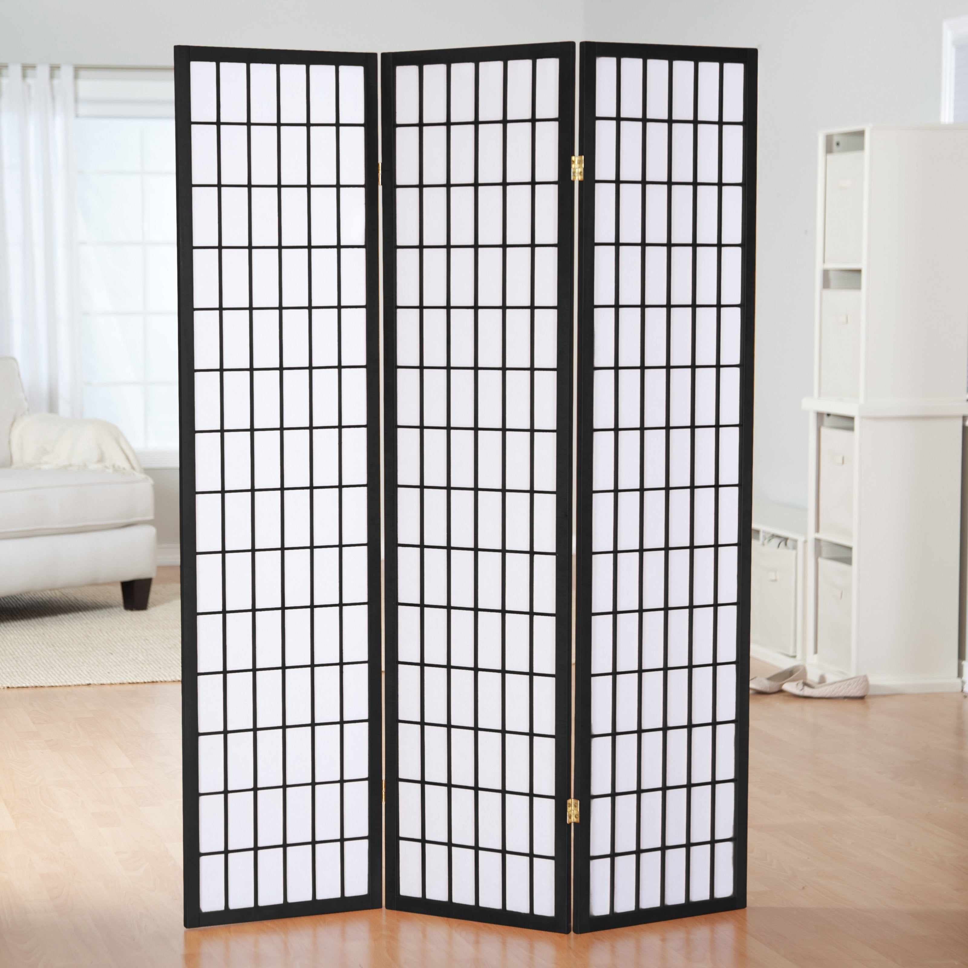 GTU Furniture Hardwood Japanese Shoji Room Divider