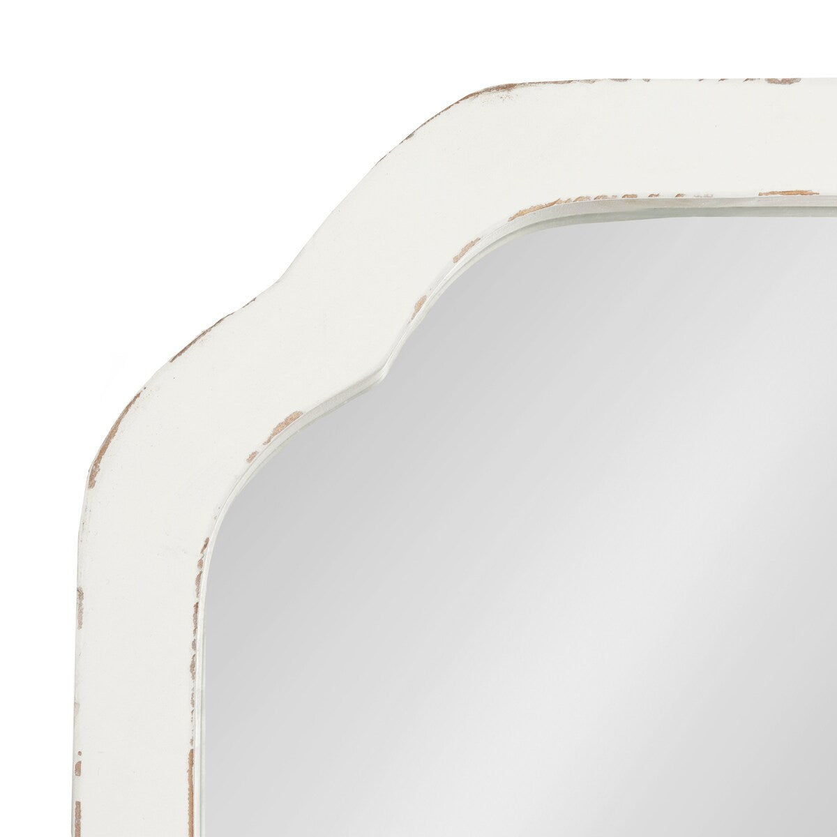 Kate and Laurel Marston Square Wood Wall Mirror