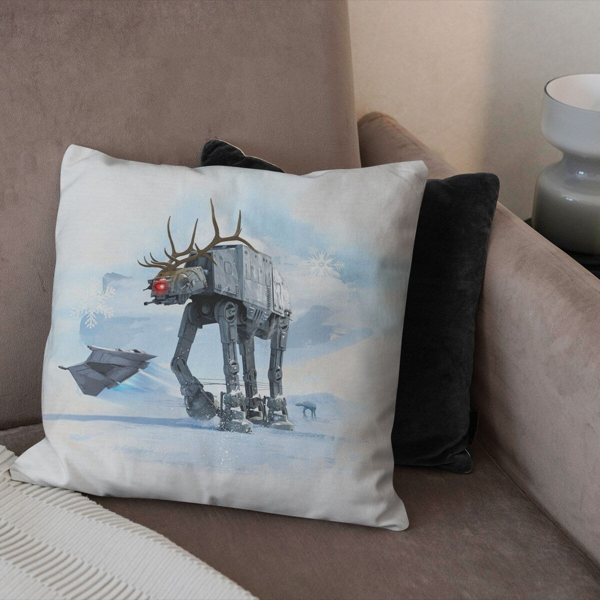 Disney Star Wars Classic Reindeer Walker 18 Inch Throw Pillow