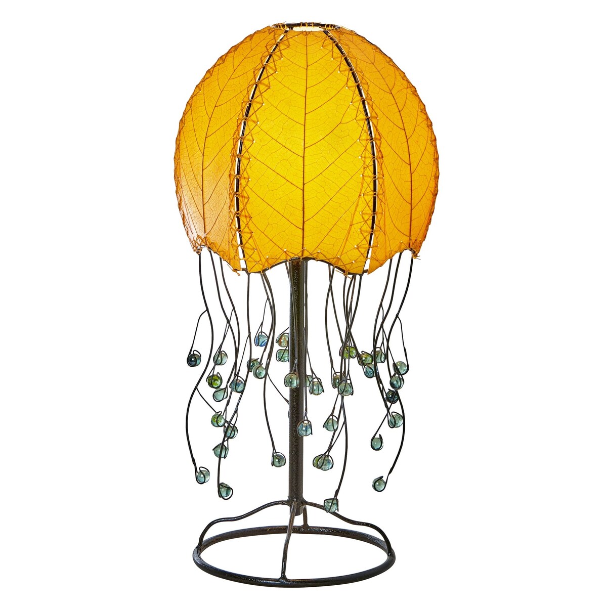 Handmade Artistic Jellyfish Table Lamp - 10 x 10 x 24