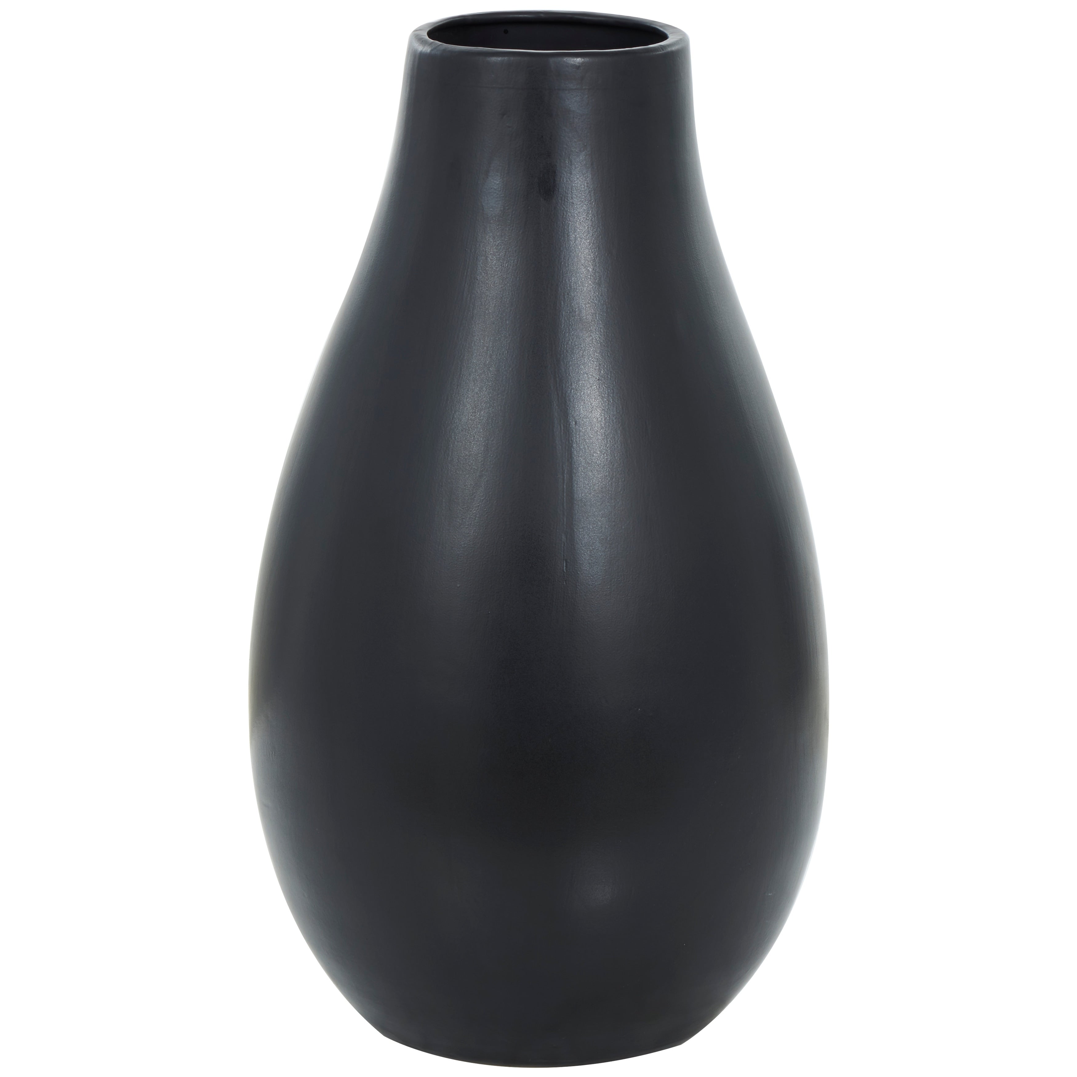 White or Black Ceramic Minimalistic Floor Vase