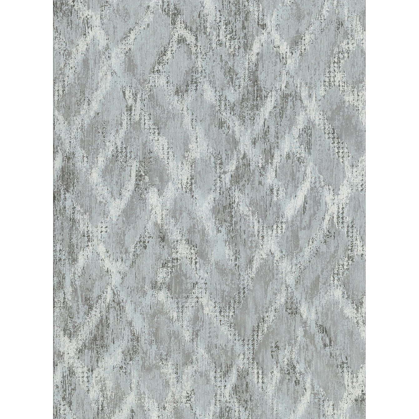 Michael, Bunter Grey Distressed Geometric, 33' L X 21 W, Wallpaper Roll