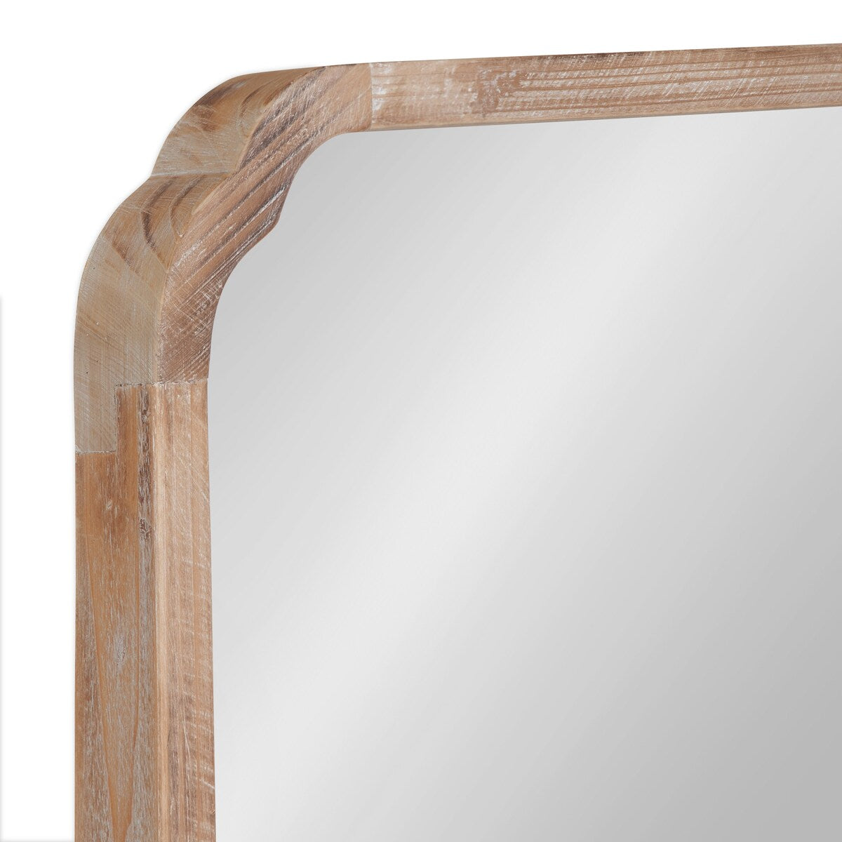 Kate and Laurel Marston Square Wood Wall Mirror