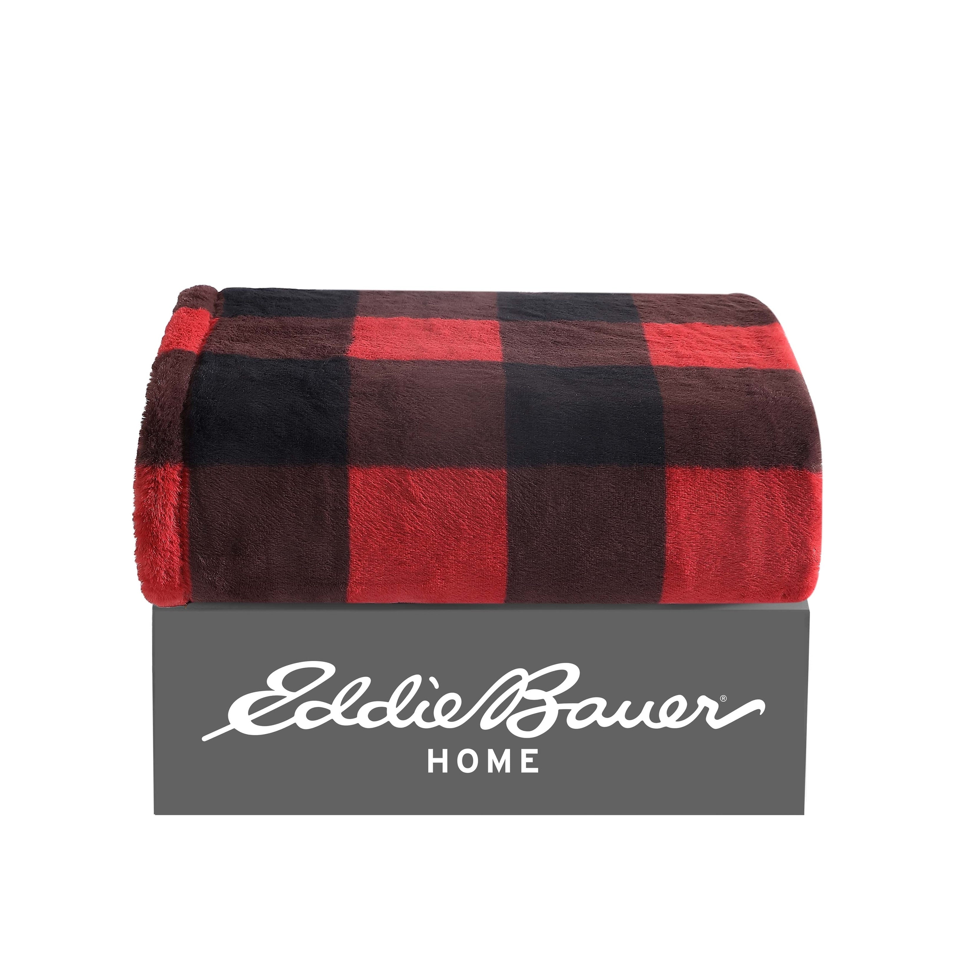 Eddie Bauer Faux Fur Throw Blankets