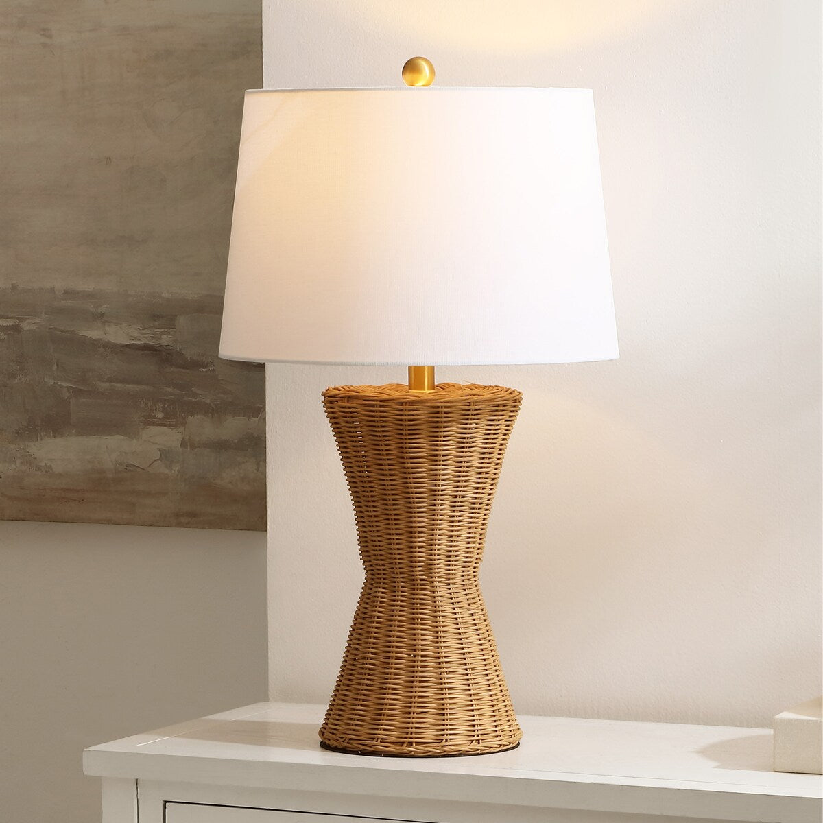 SAFAVIEH Lighting Aitana 26-inch Table Lamp - 15Wx15Dx26H