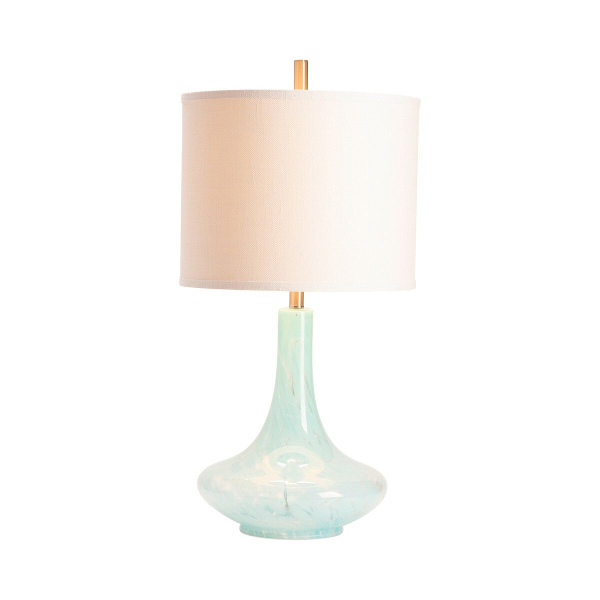 Pasha Aqua Blue 32H Table Lamp - Set of 2 - 16x16x32