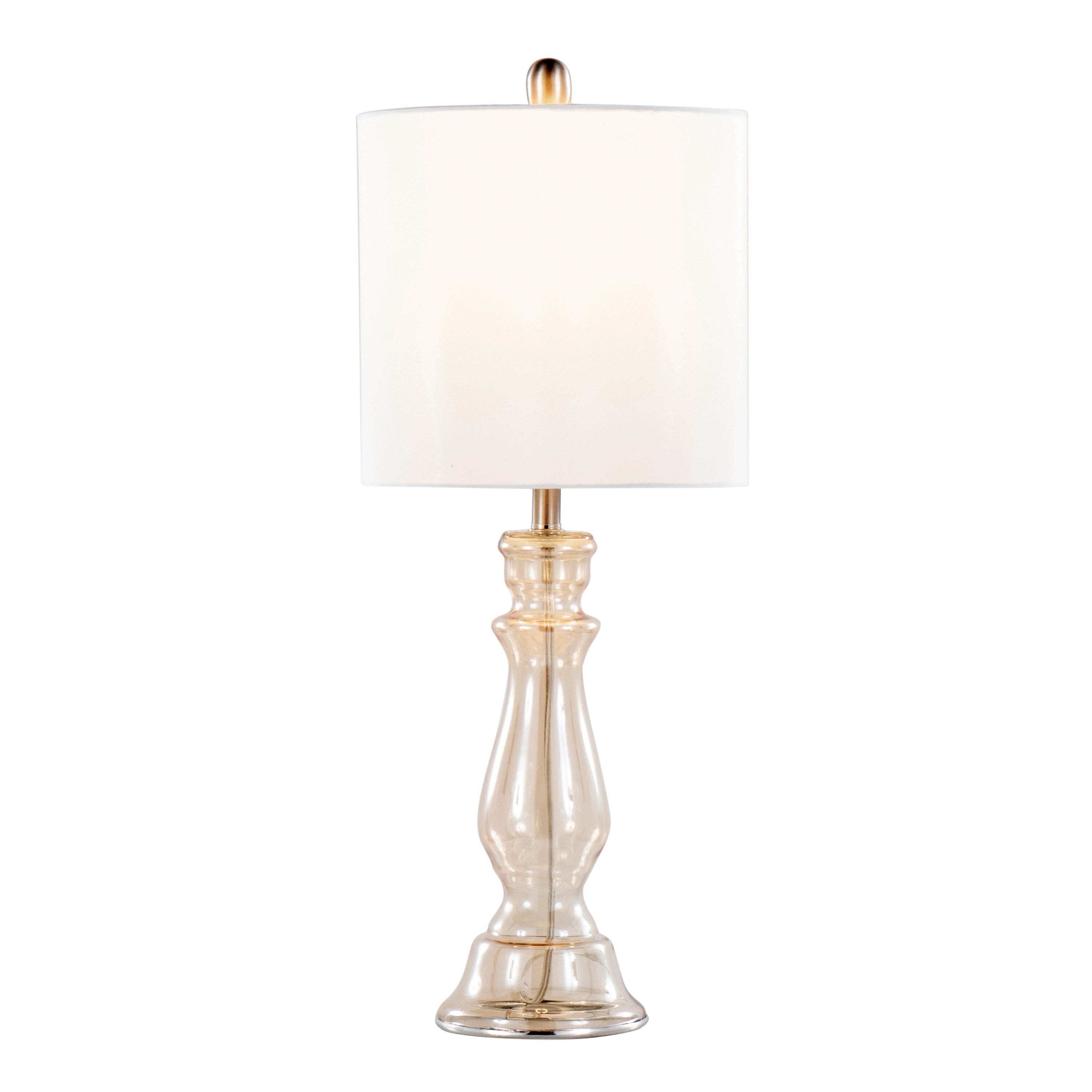 Bella 24 Glass Table Lamp (Set of 2)