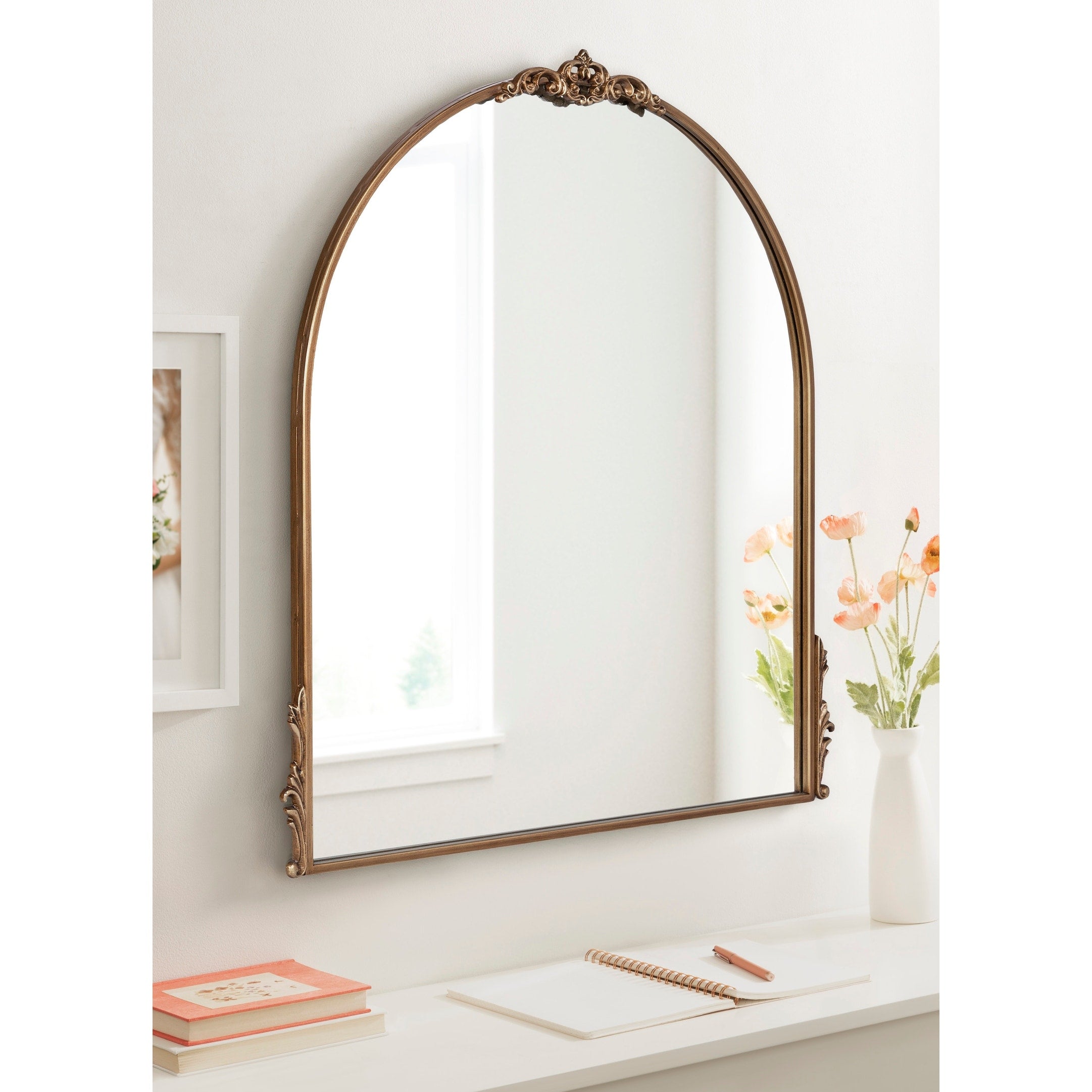 Kate and Laurel Myrcelle Decorative Framed Wall Mirror