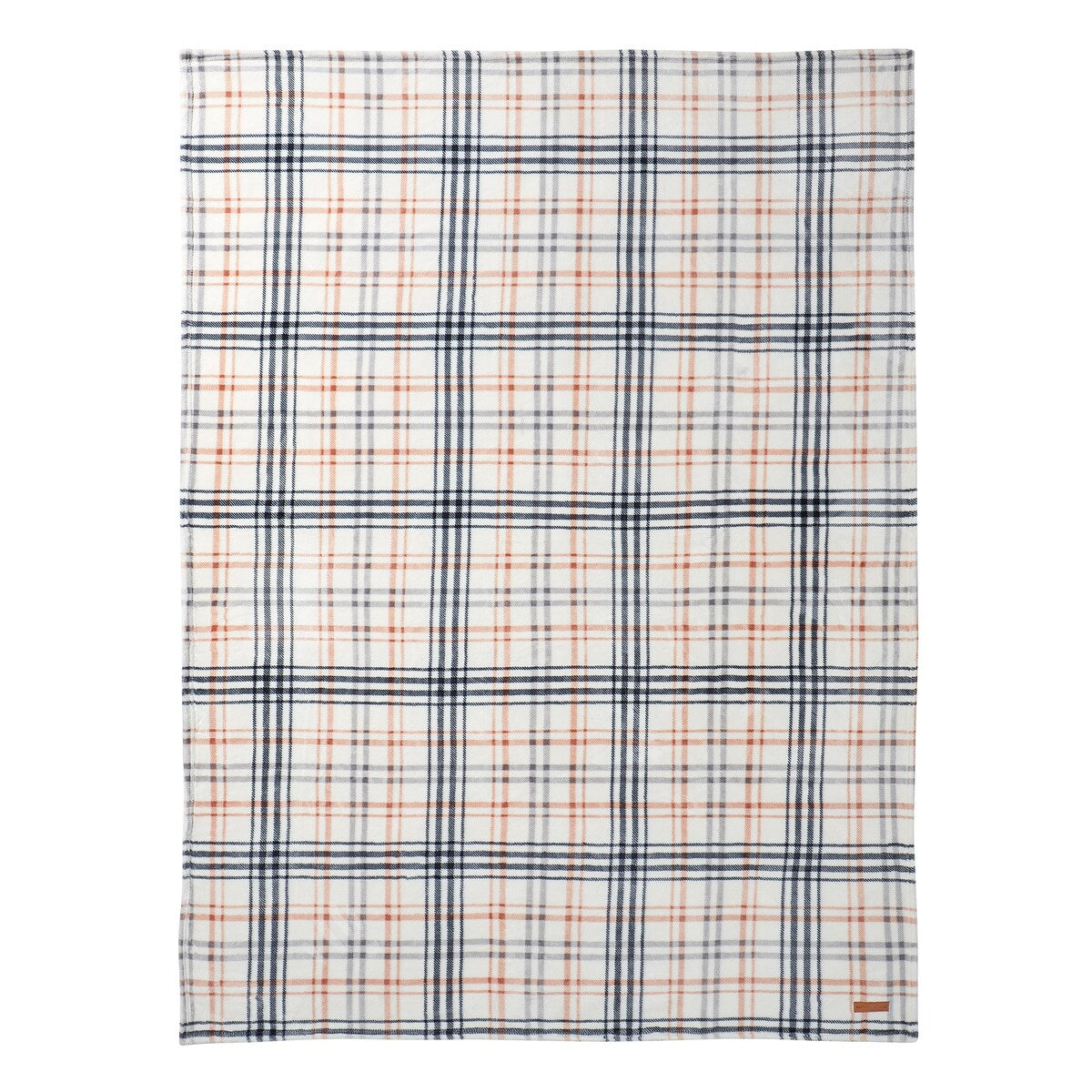 Lucky Brand Camper Plaid Throws Plush 50 x 70 Throw Blanket