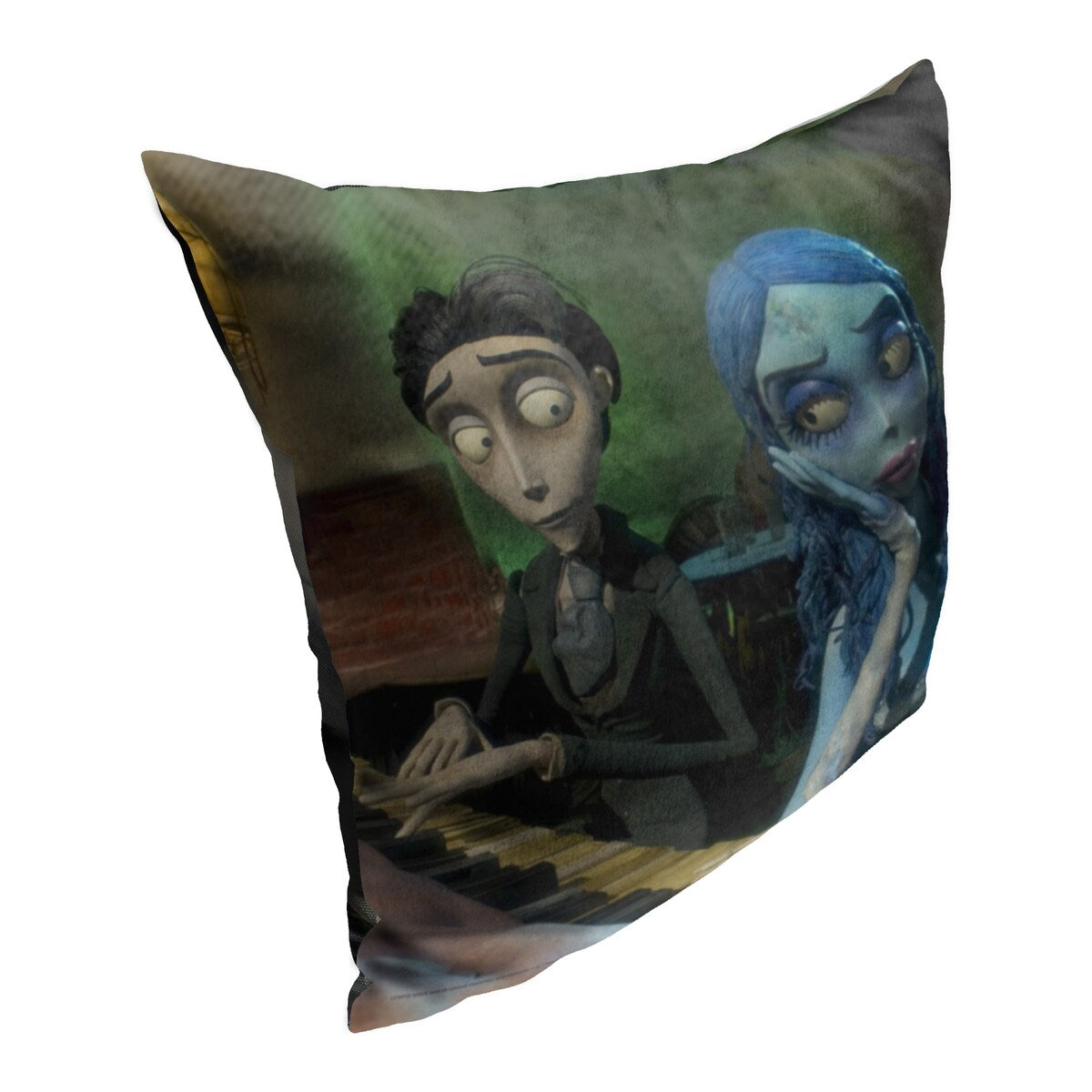 Warner Brothers Corpse Bride Lovers Quarrel 18 Inch Throw Pillow