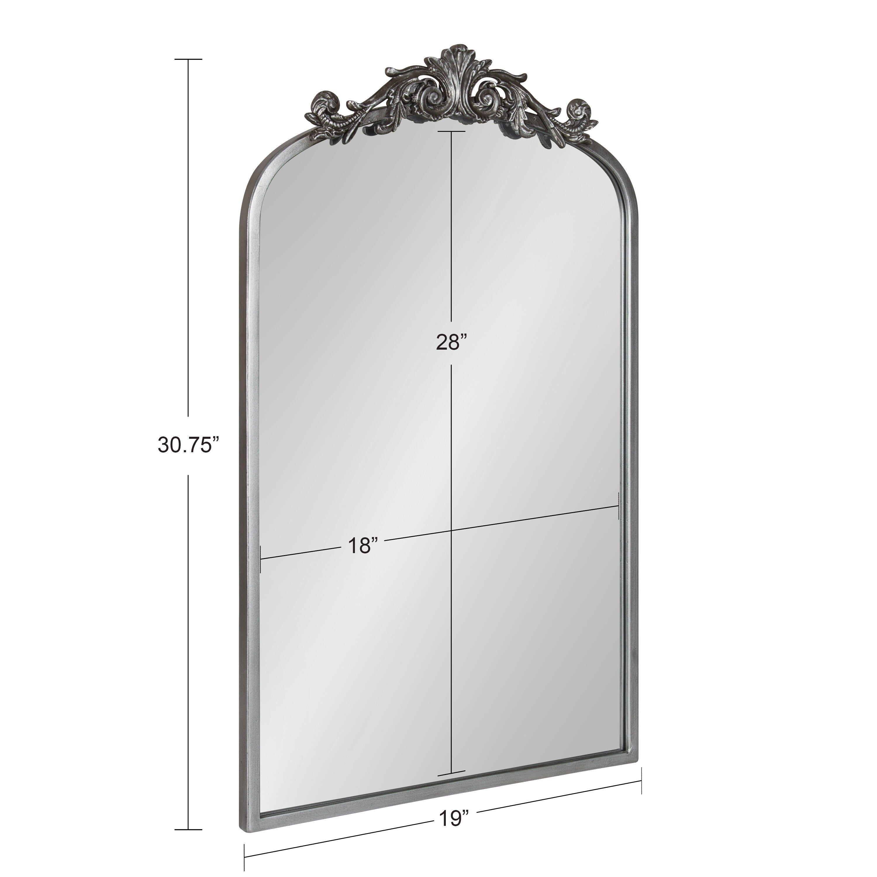 Kate and Laurel Arendahl Traditional Baroque Arch Wall Mirror