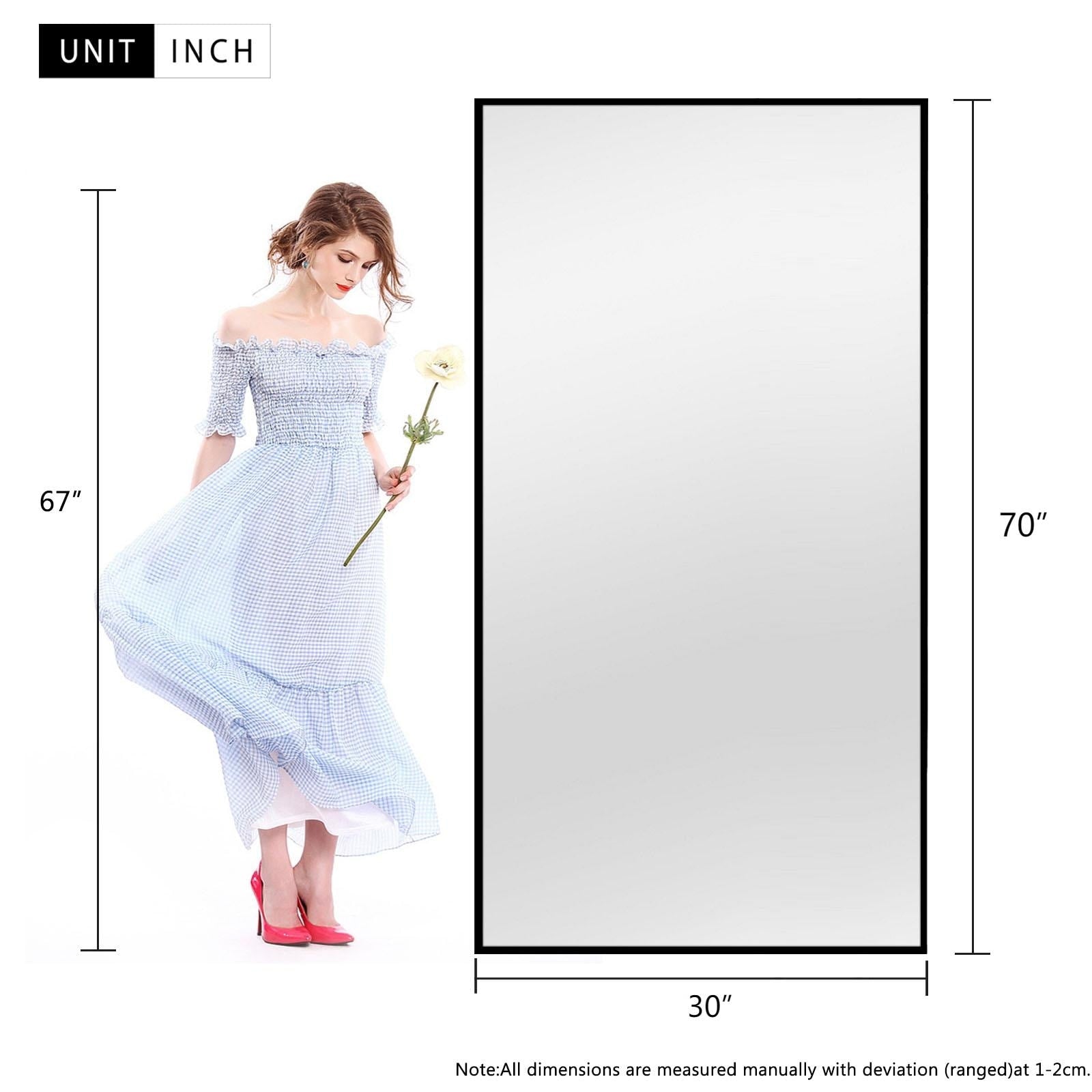 Oversized & Large Full Length Wall Mirror