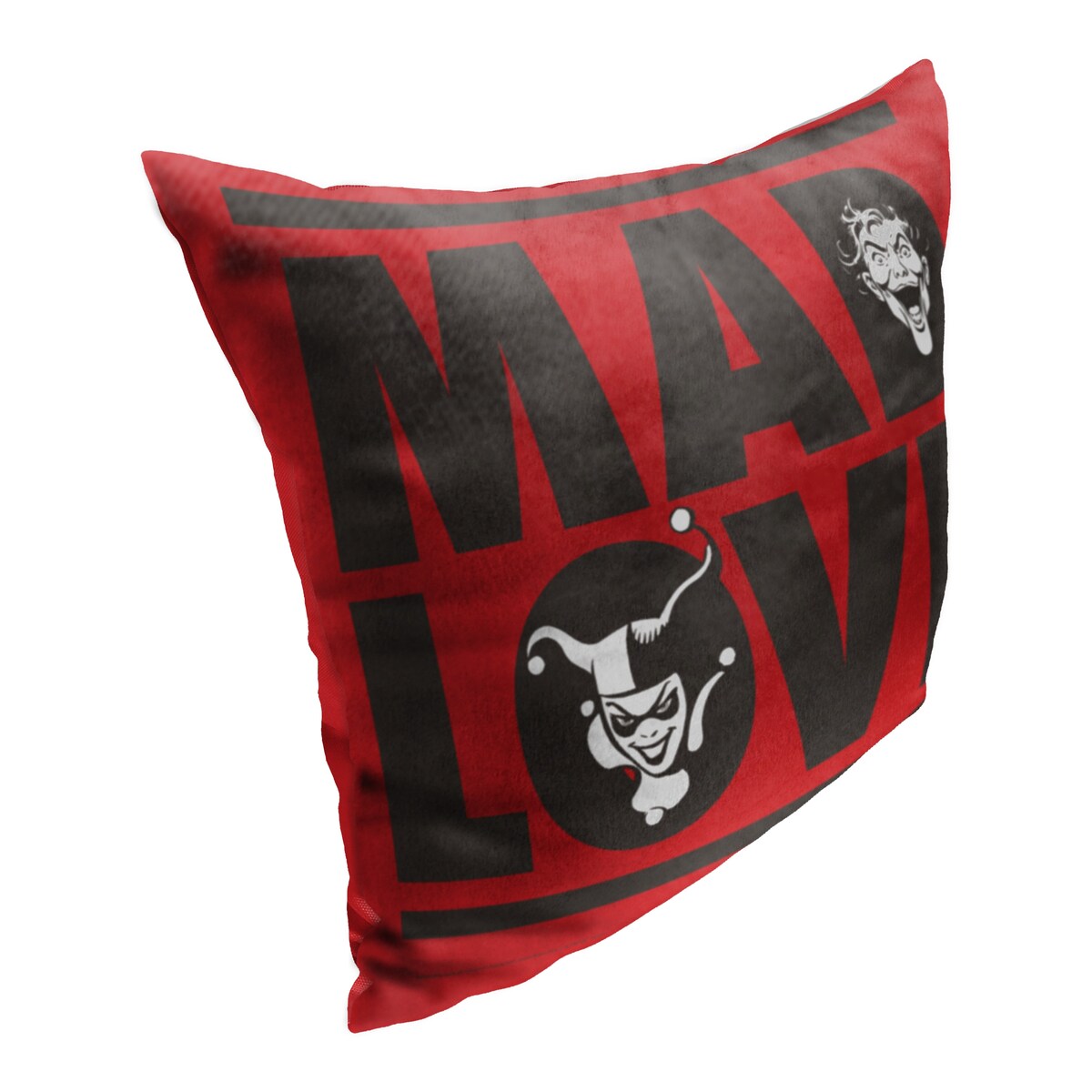 Warner Brothers Batman Mad Love 18 Inch Throw Pillow