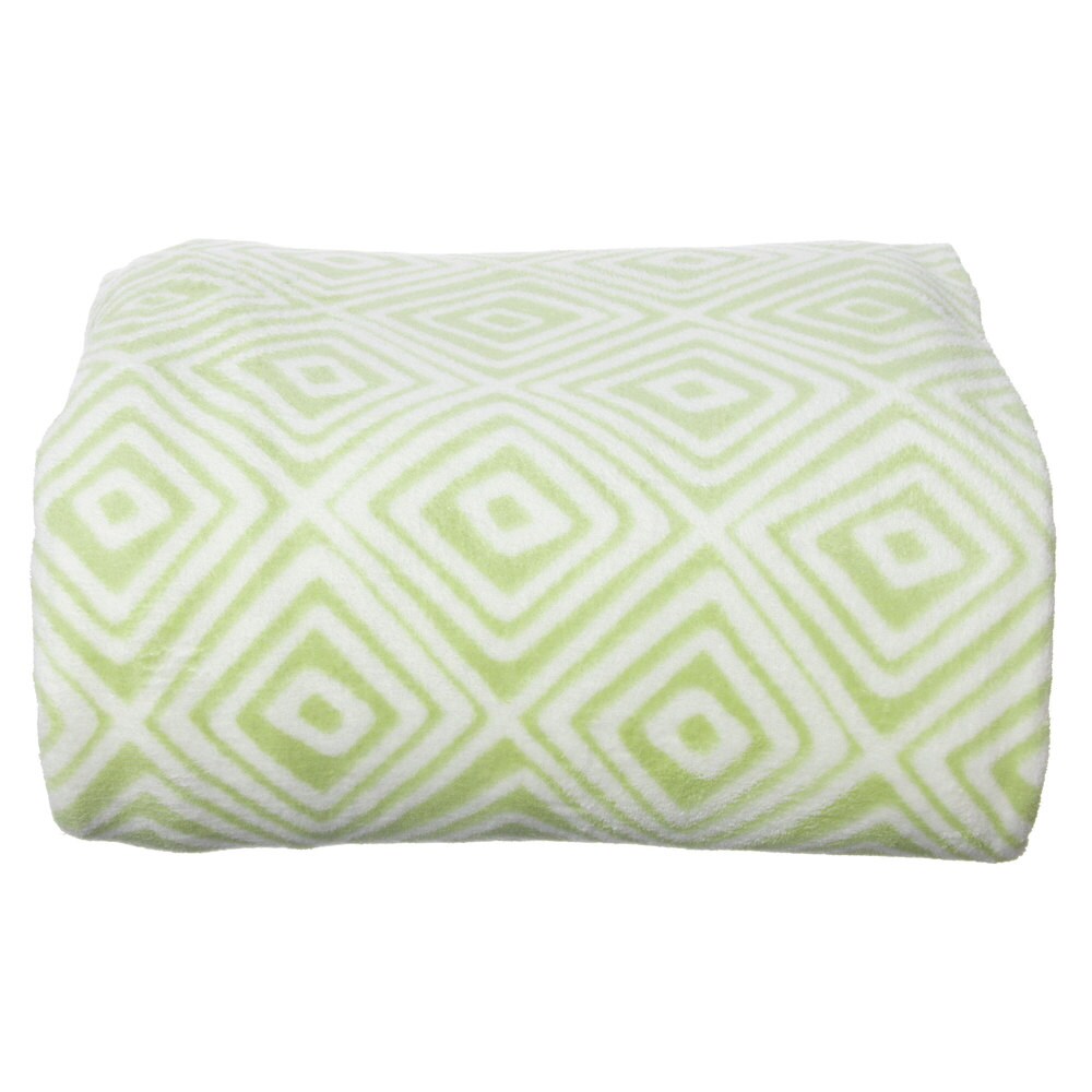 Luxury Microplush Printed Square Blanket