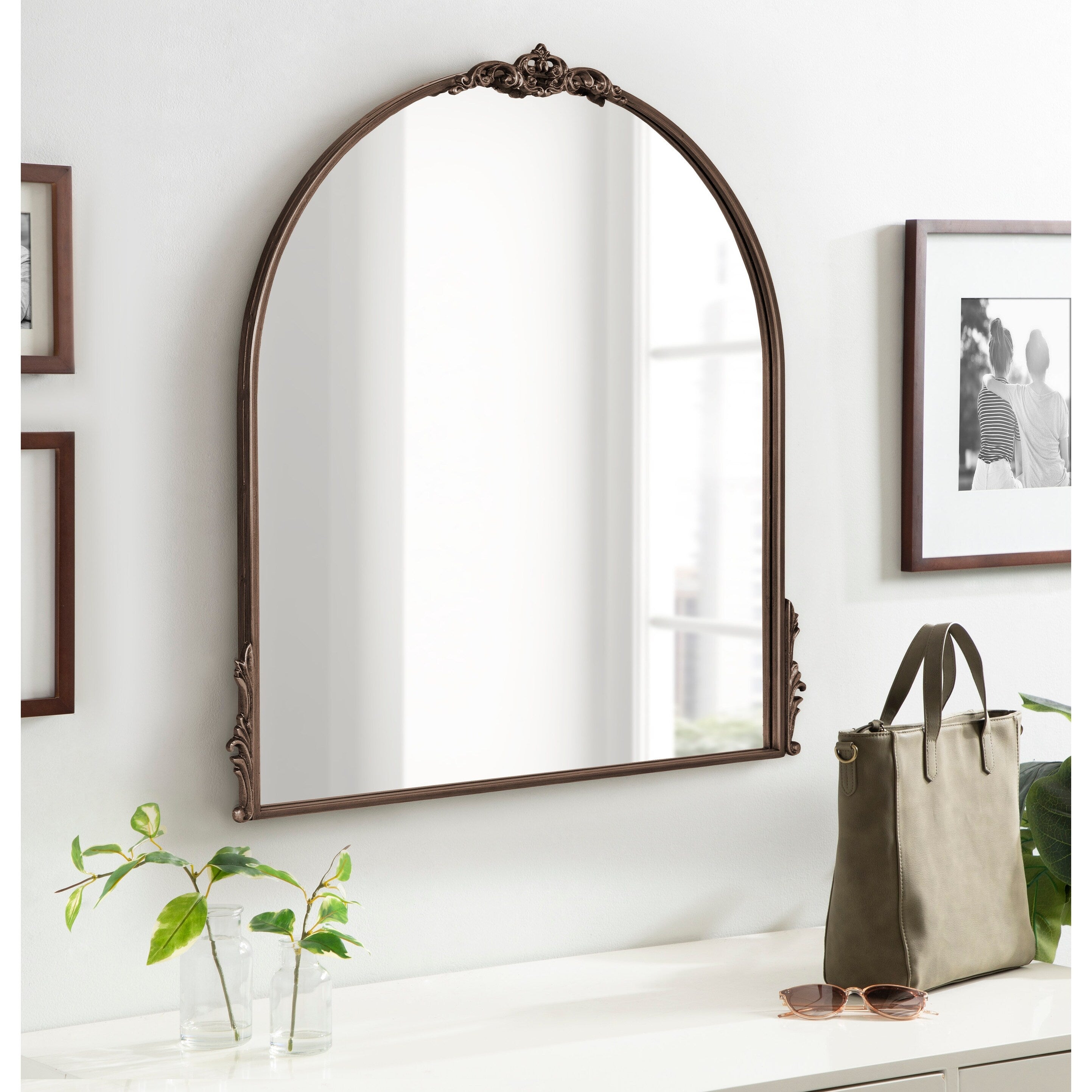 Kate and Laurel Myrcelle Decorative Framed Wall Mirror