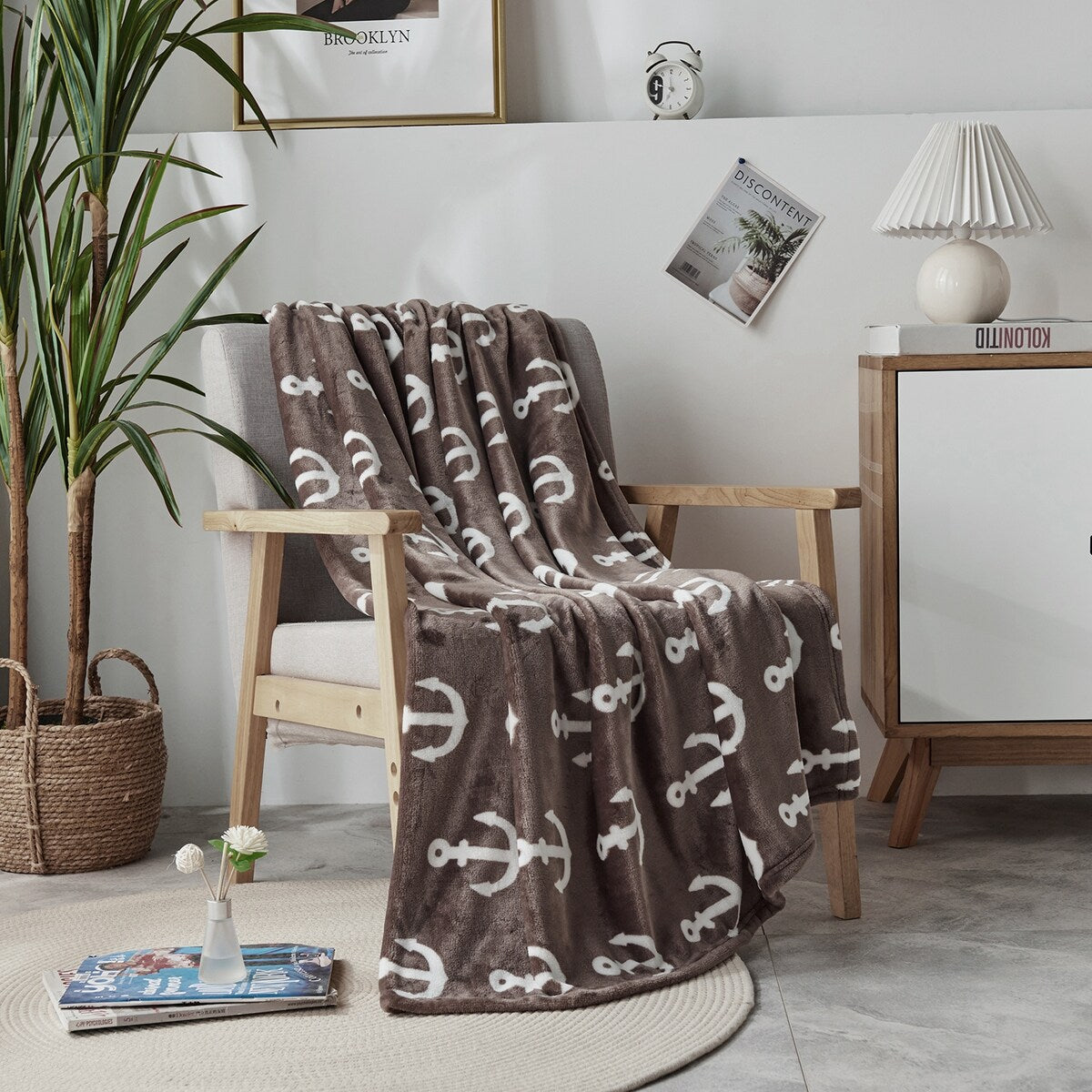 Microplush Fleece Ultra-soft Patterned Velvet Throw Blanket