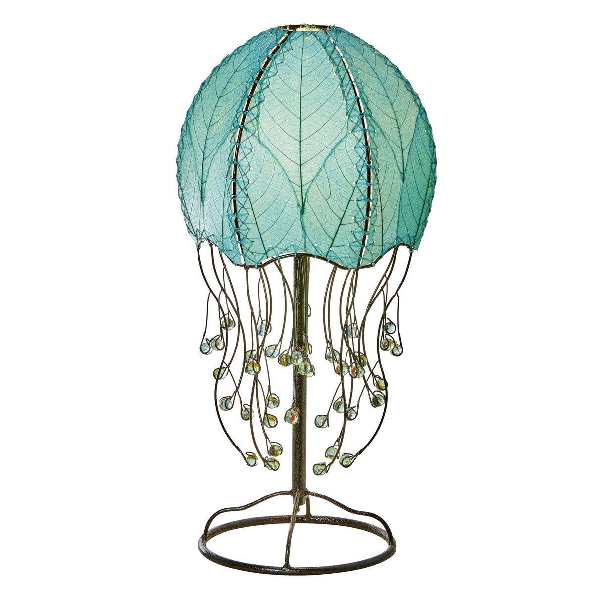 Handmade Artistic Jellyfish Table Lamp - 10 x 10 x 24