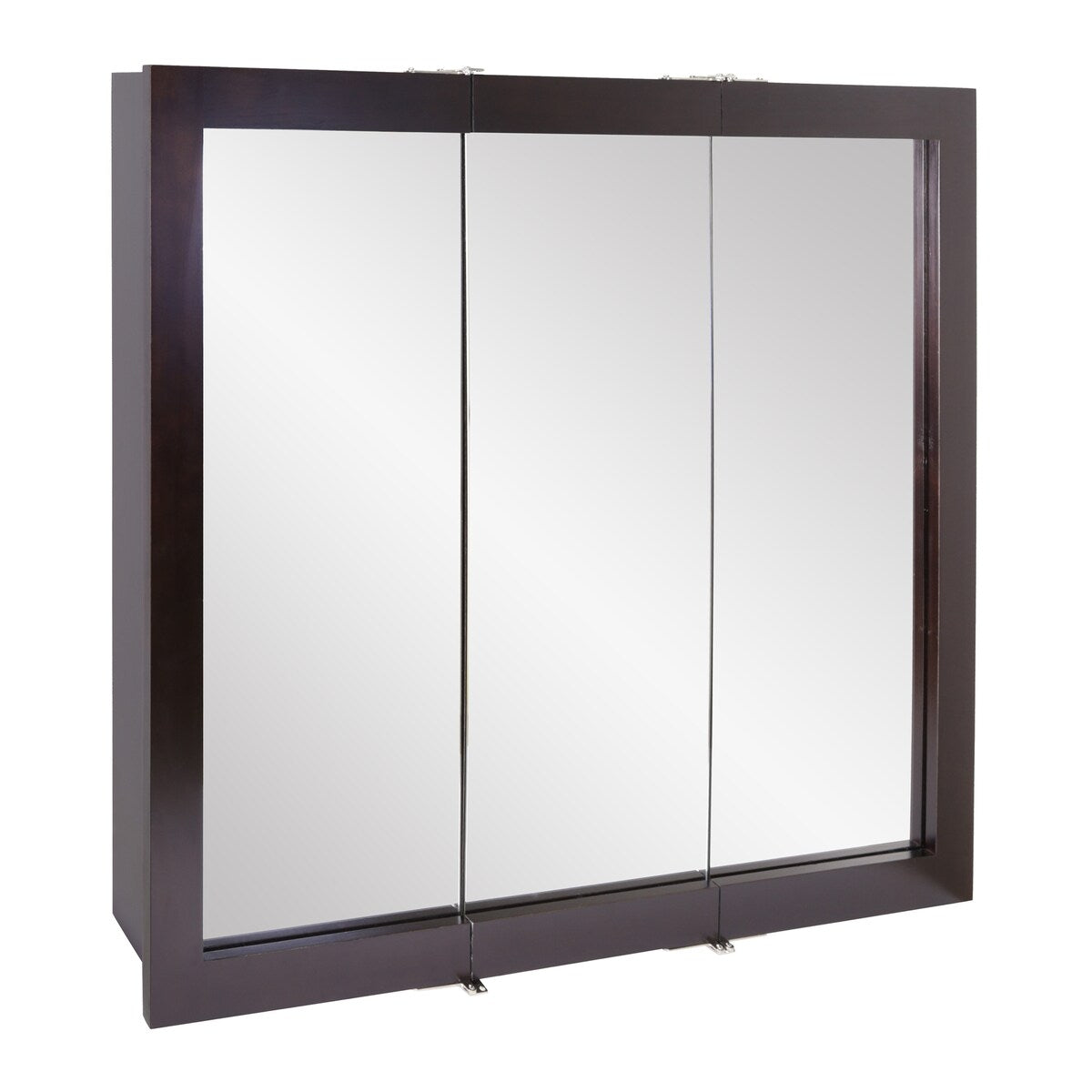 Design House Ventura Espresso Bathroom Medicine Cabinet Mirror