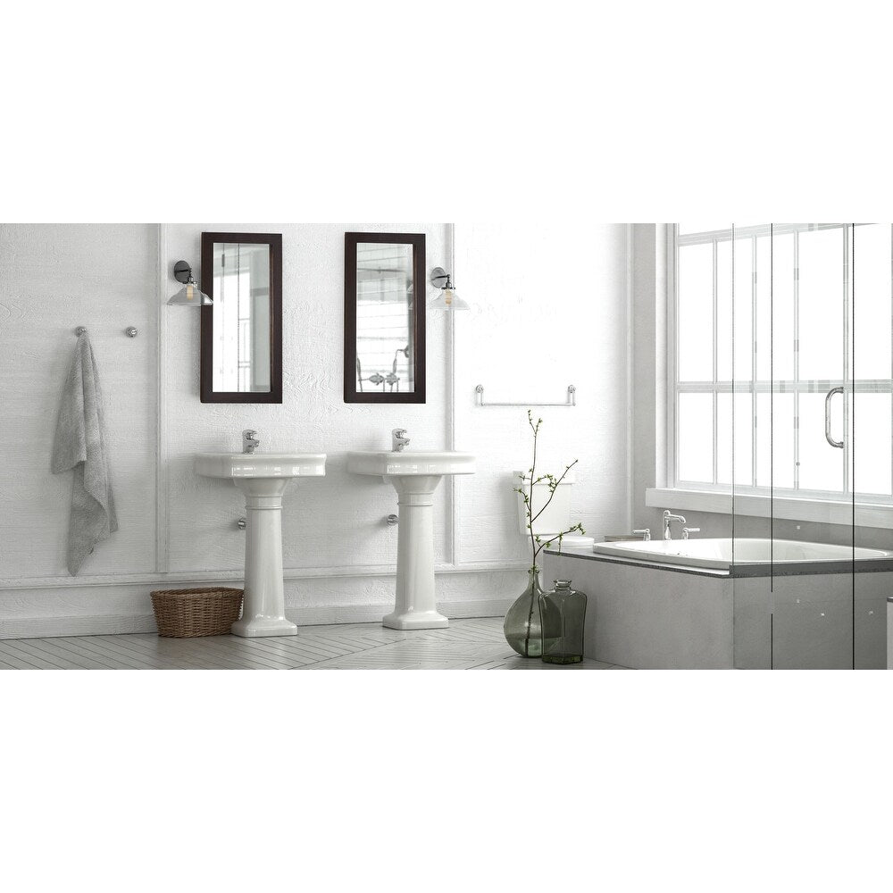 Design House Ventura Espresso Bathroom Medicine Cabinet Mirror