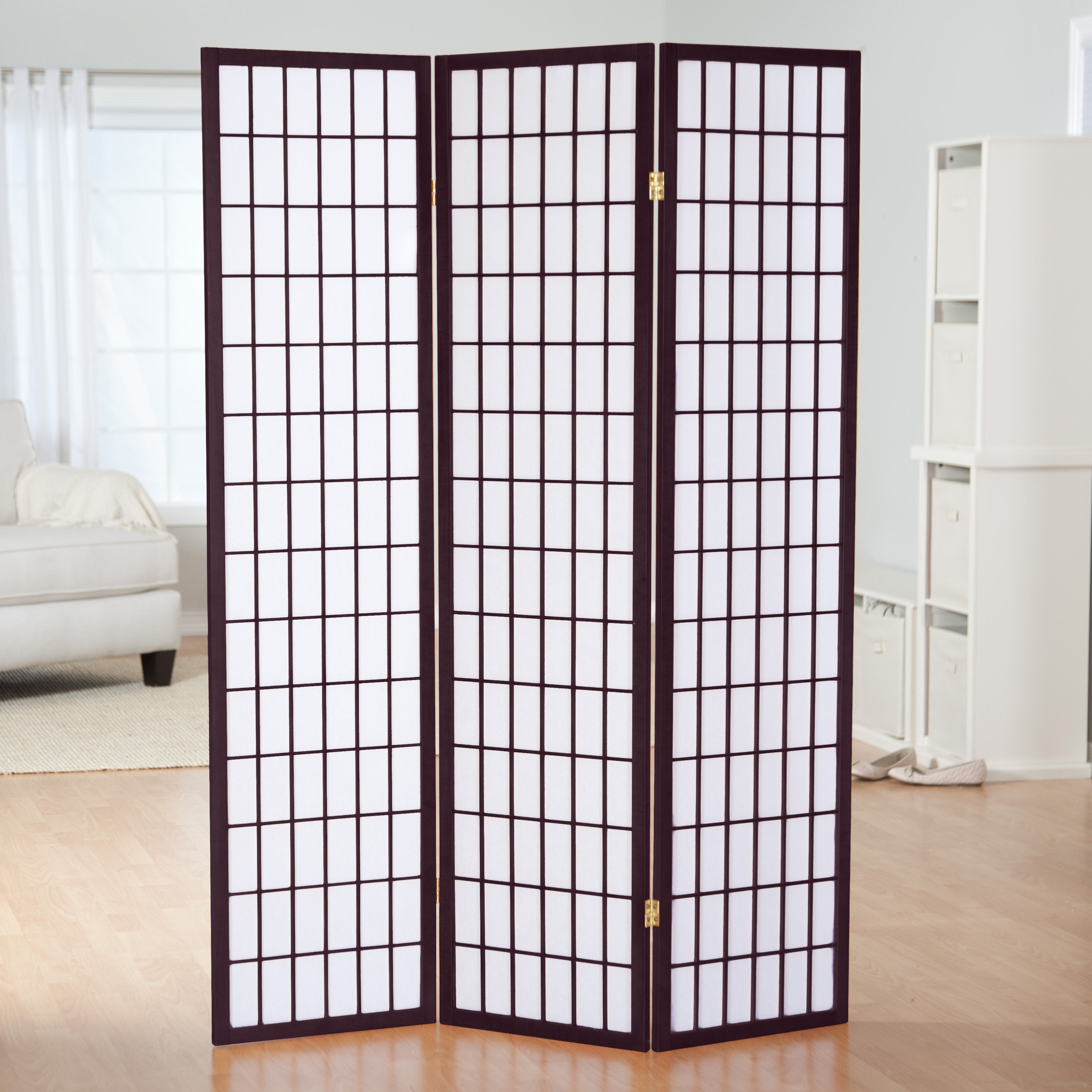 GTU Furniture Hardwood Japanese Shoji Room Divider