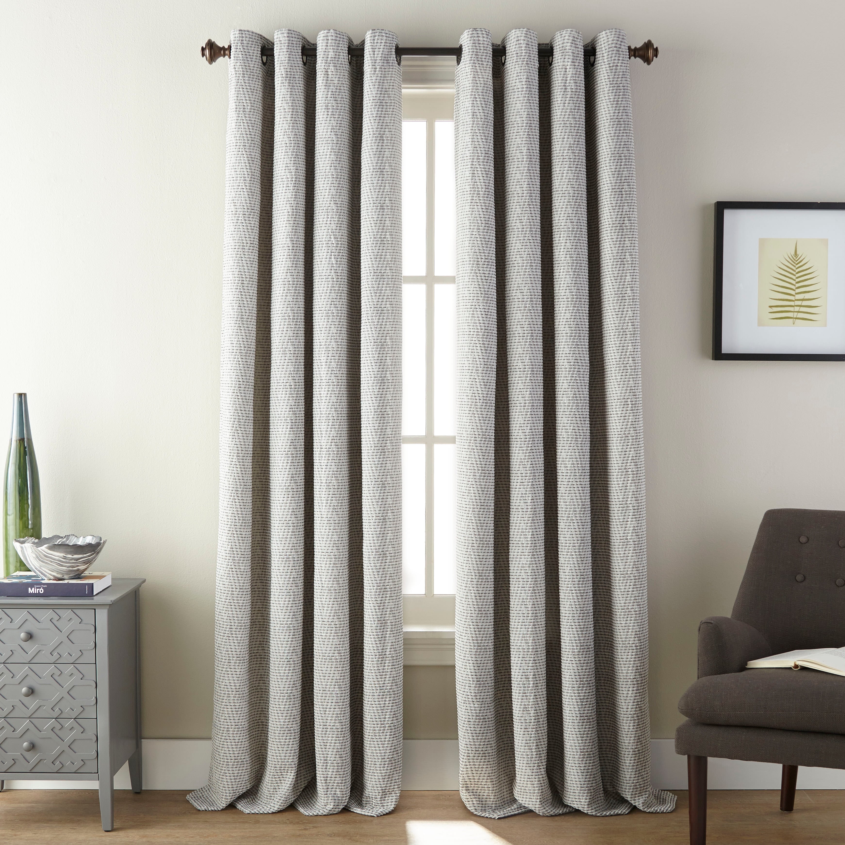 Grand Avenue Kai 84-inch Grommet Top Curtain Panel - 54X84