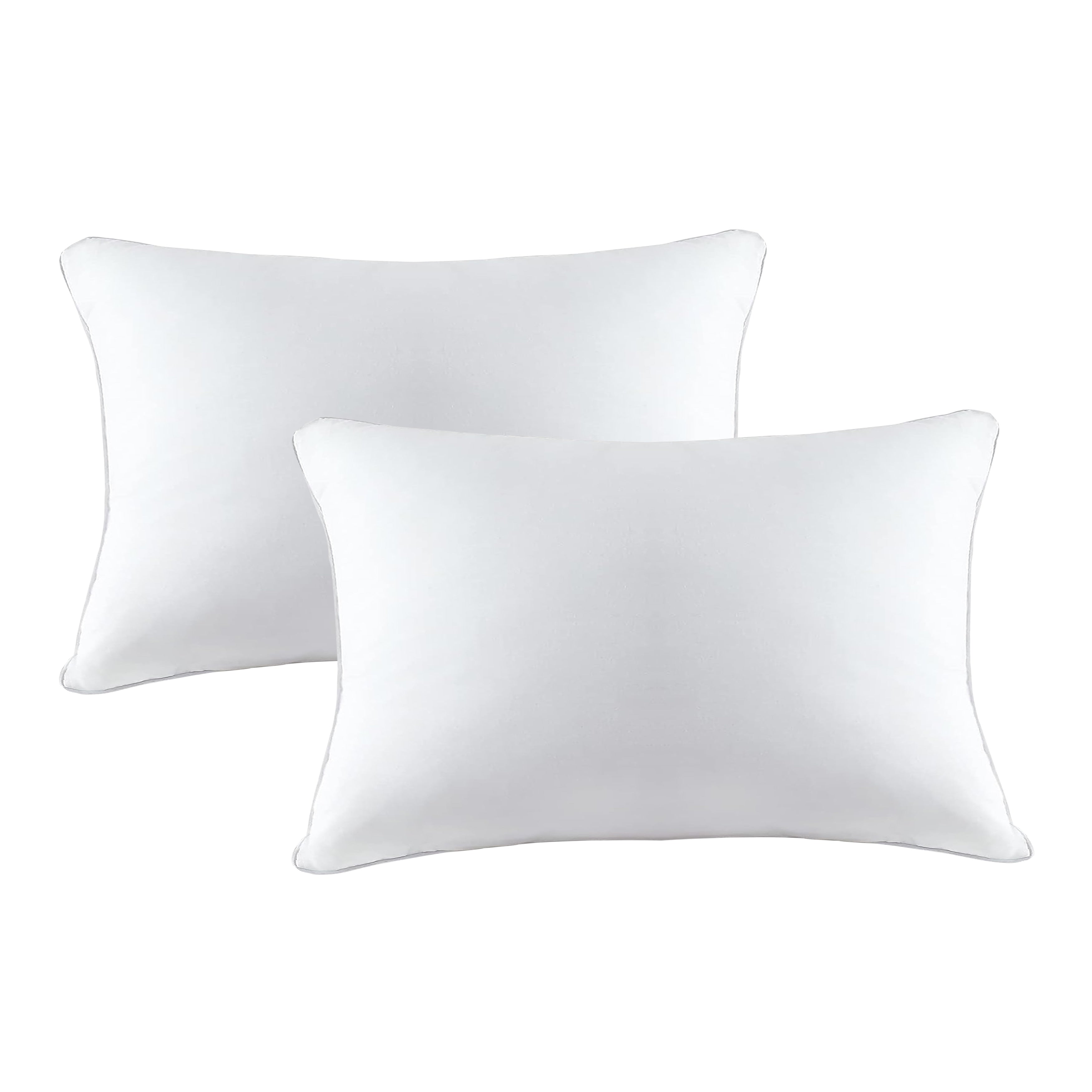 A1HC Decorative Throw Pillow Insert, Hypoallergenic Down Alternative Fill, White