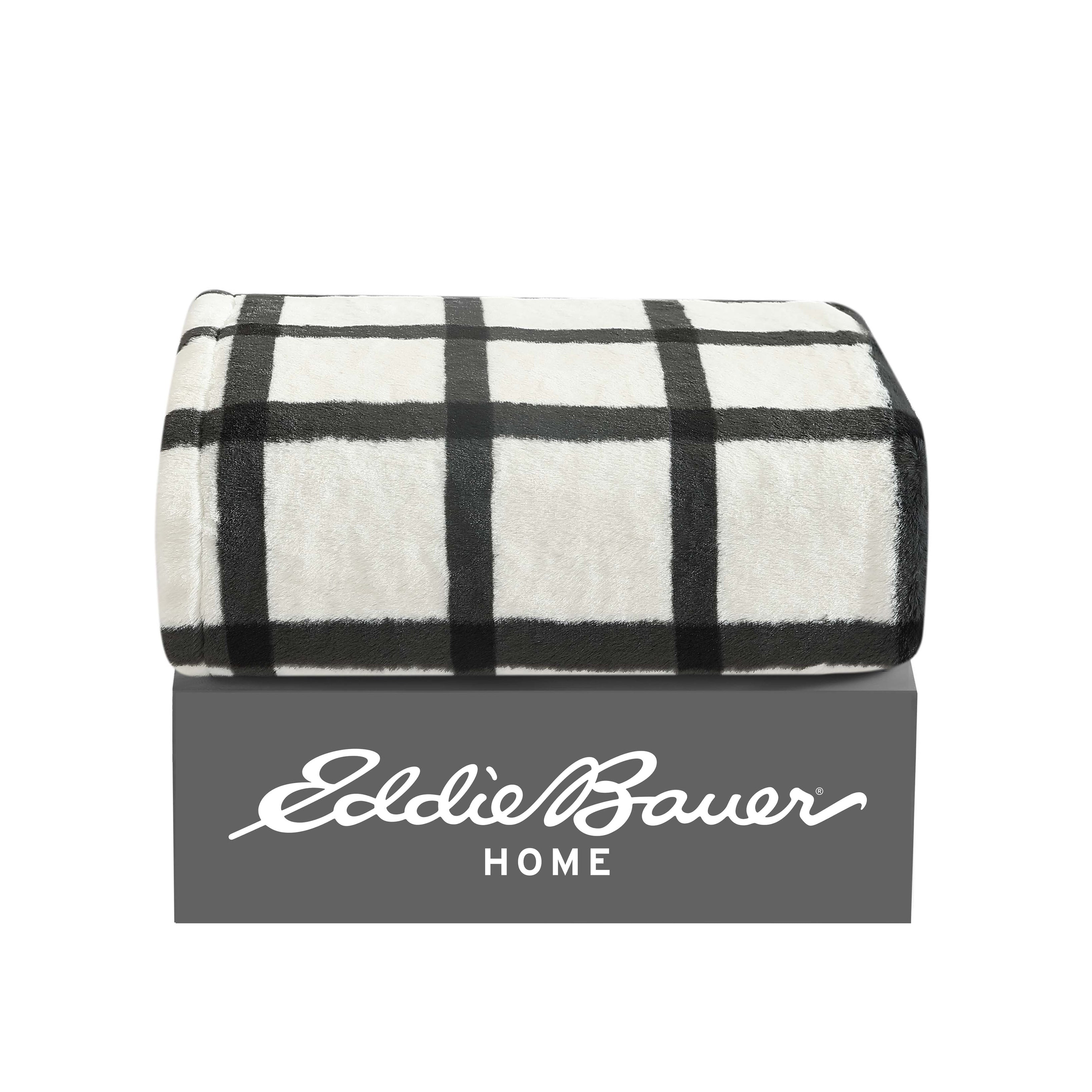 Eddie Bauer Faux Fur Throw Blankets