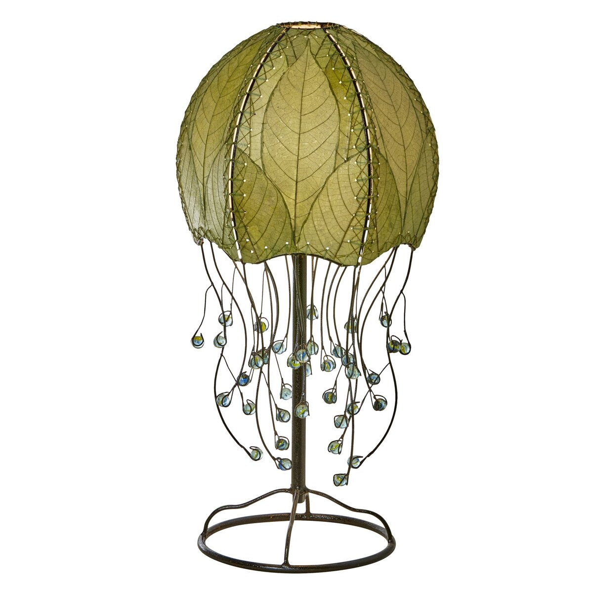 Handmade Artistic Jellyfish Table Lamp - 10 x 10 x 24