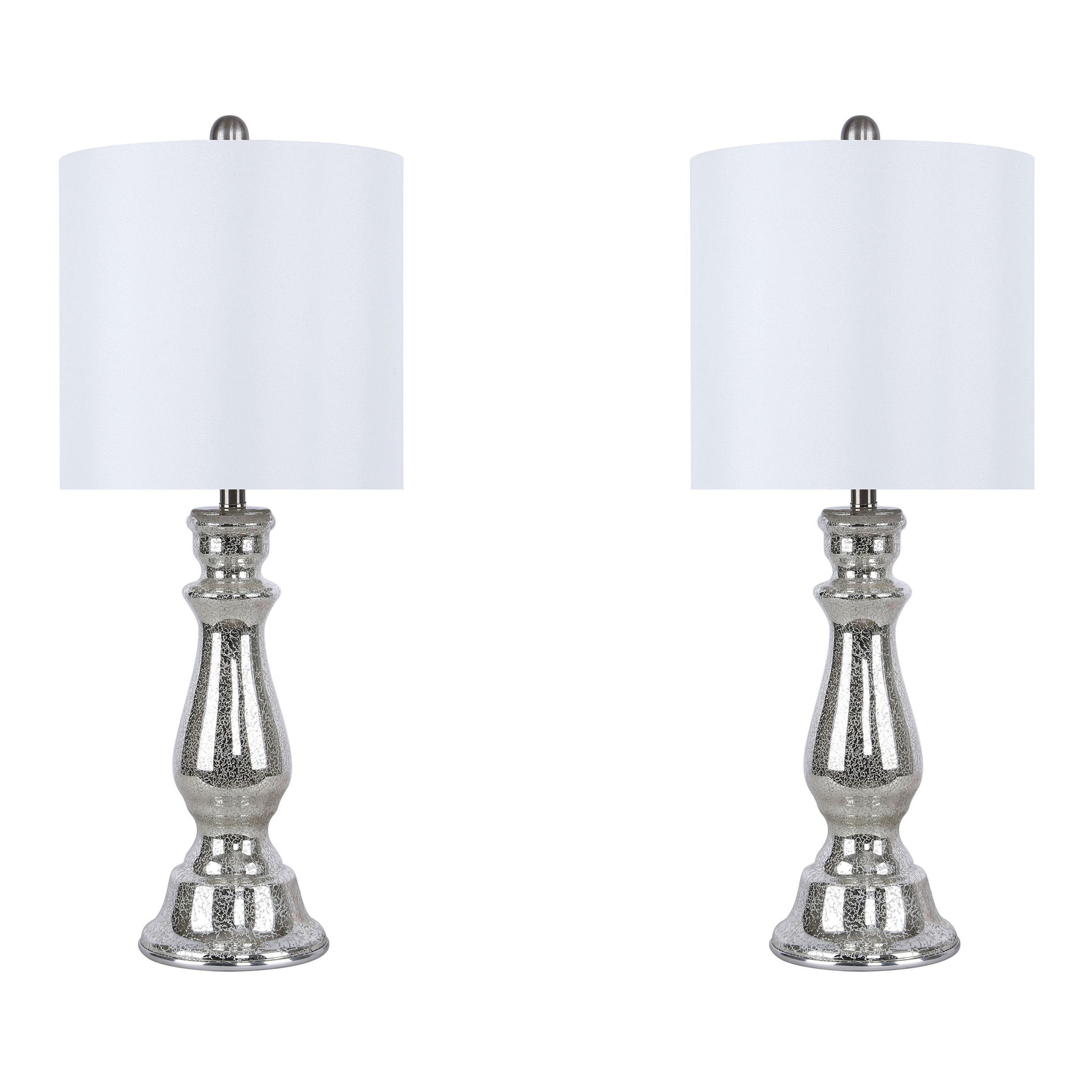 Bella 24 Glass Table Lamp (Set of 2)